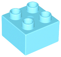 LEGO DUPLO stones - 2 x 2