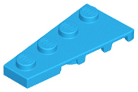 LEGO  Platten (modifiziert) – Keil 4 x 2  (Links)