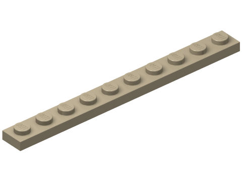 LEGO panels (standard) - 1 x 10