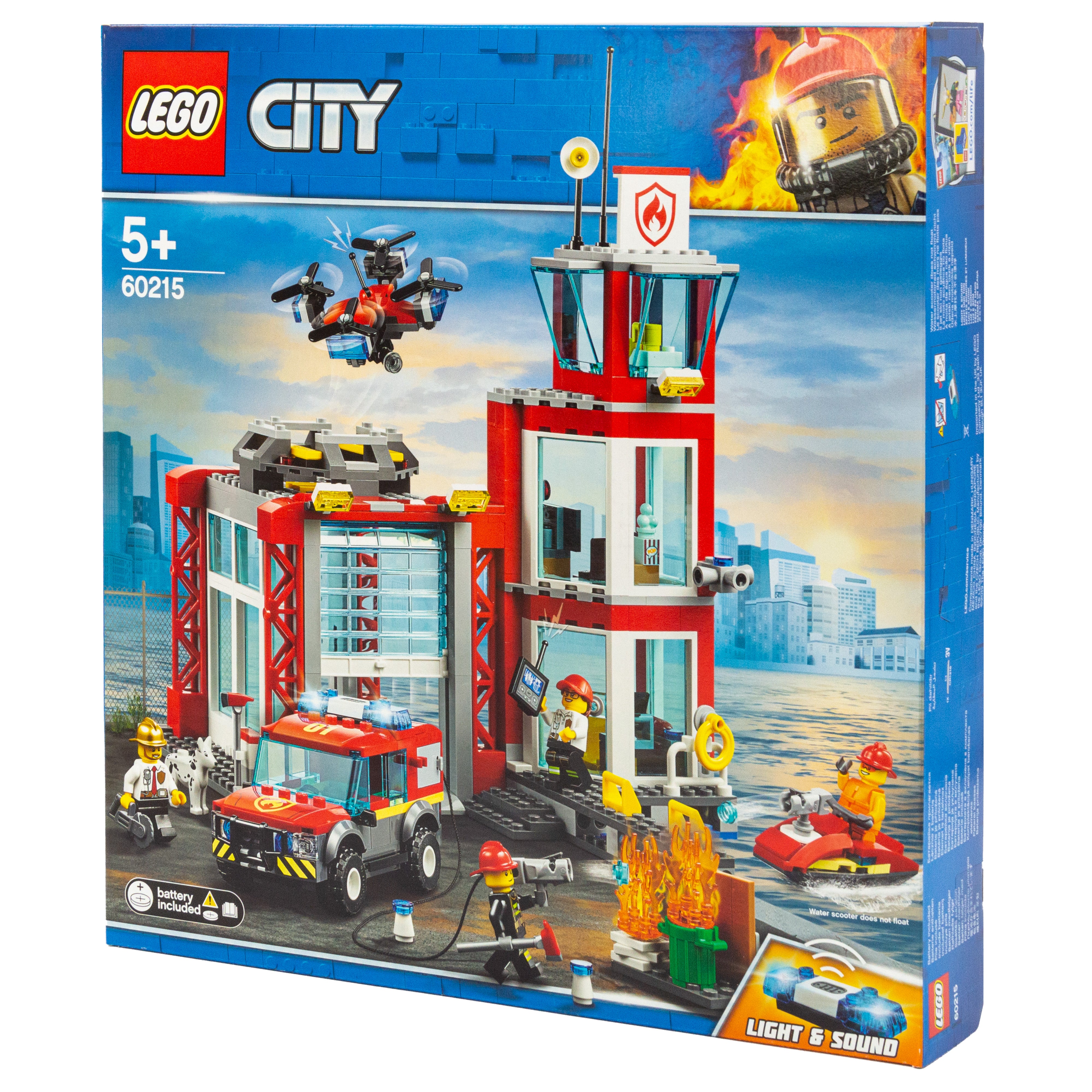 LEGO City kits - fire station