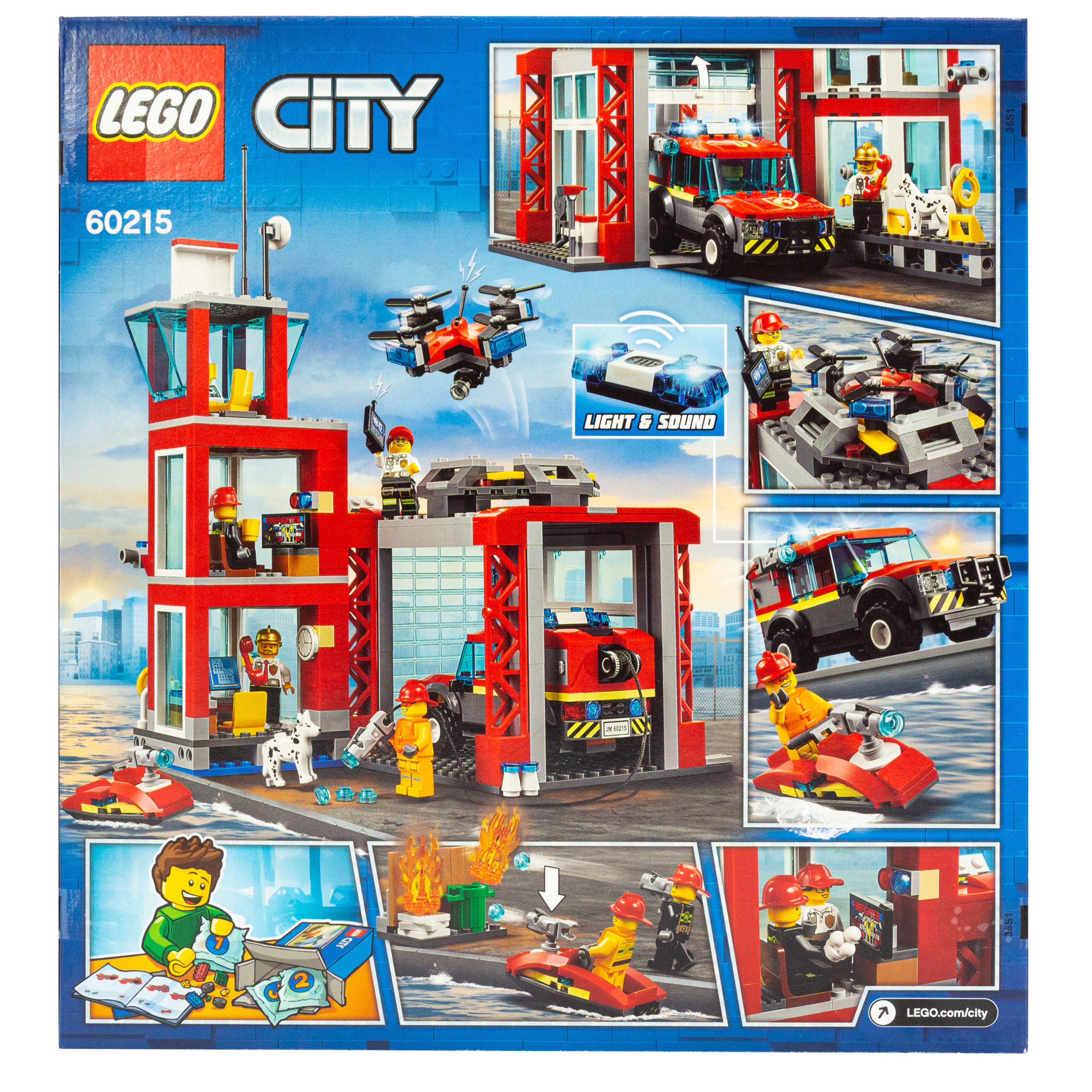 LEGO City kits - fire station