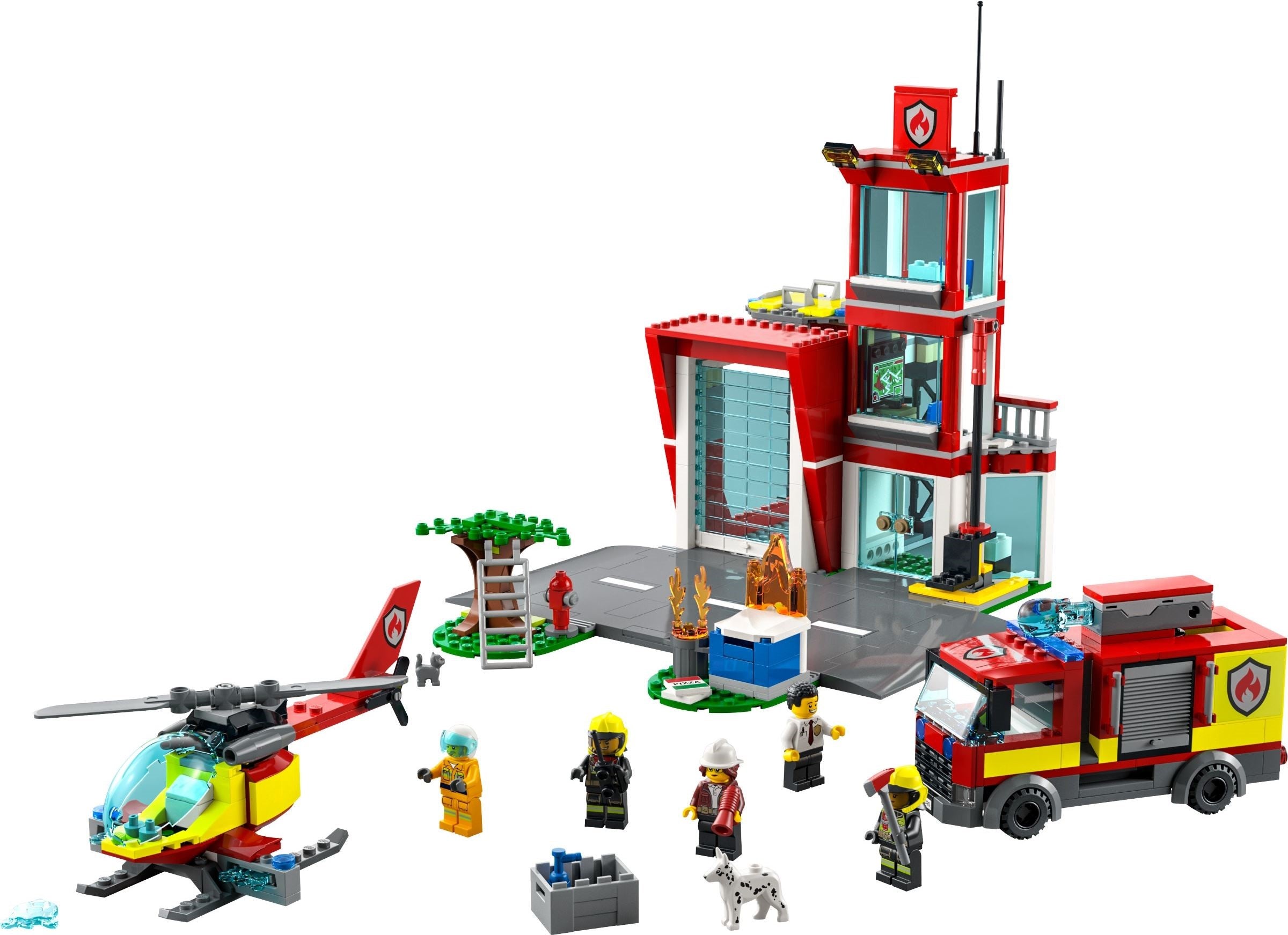 LEGO® fire station