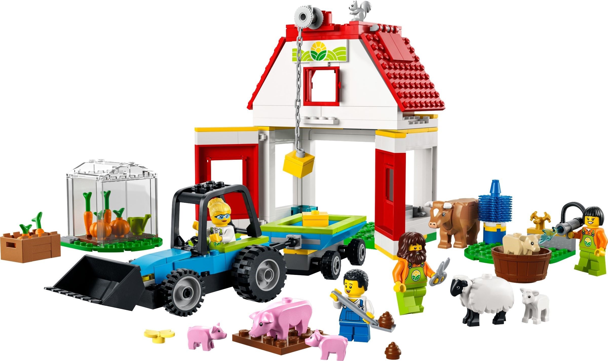 LEGO® Bauernhof mit Tieren