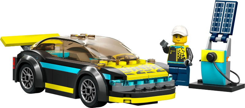 LEGO® electric sports car