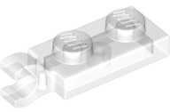 Lego plates (modified) - 1 x 2 with horizontal clip