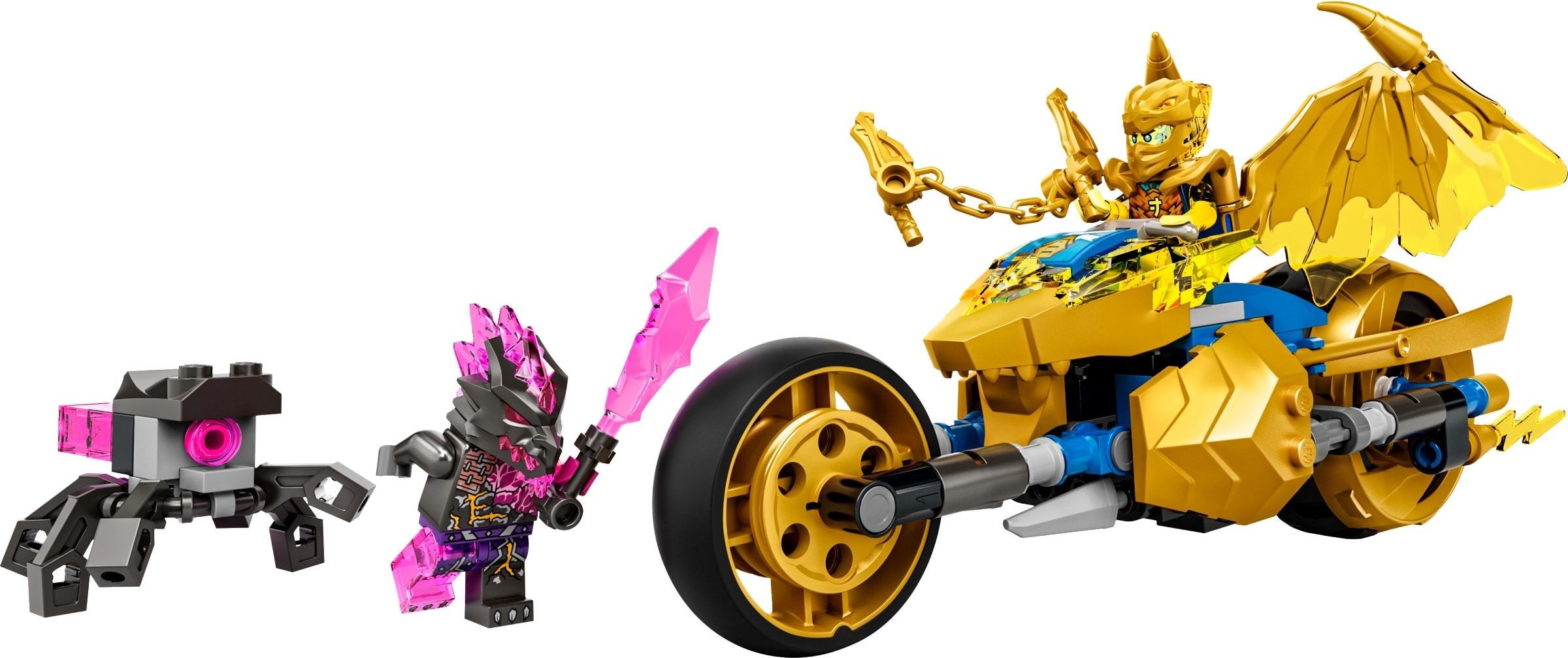 LEGO® Jays Golddrachen-Motorrad