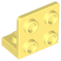 Lego plates (angle) - 1 x 2 on 2 x 2 (inverted)