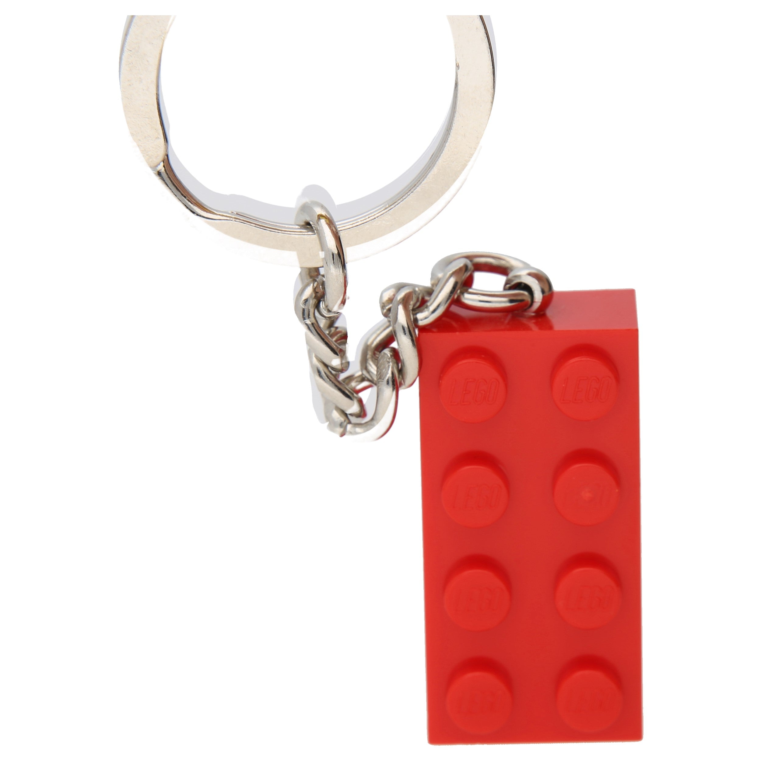 LEGO keychain (stones) - 2 x 4 (red)