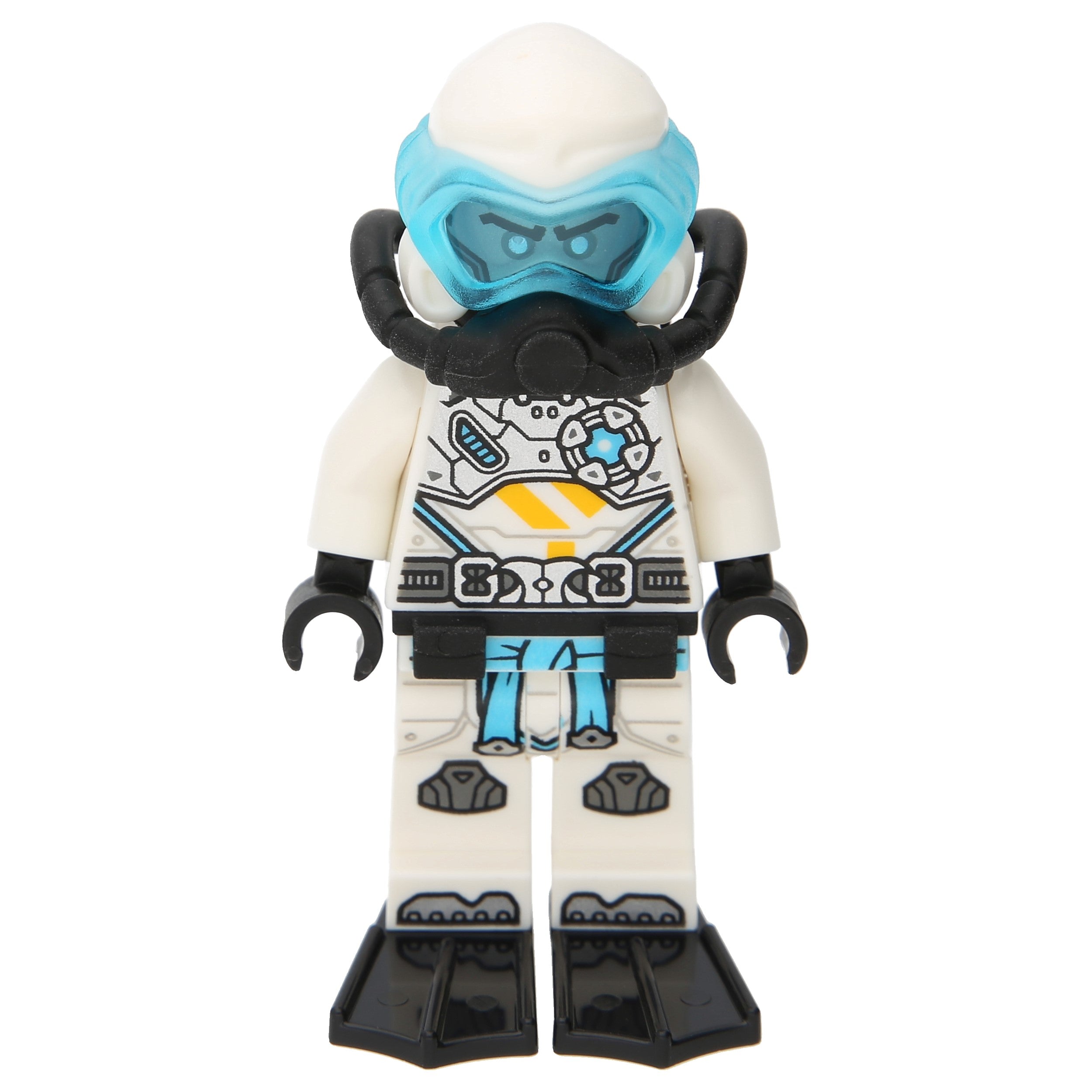 Lego Ninjago Minifigures - Zane in a diving suit (secret of depth)