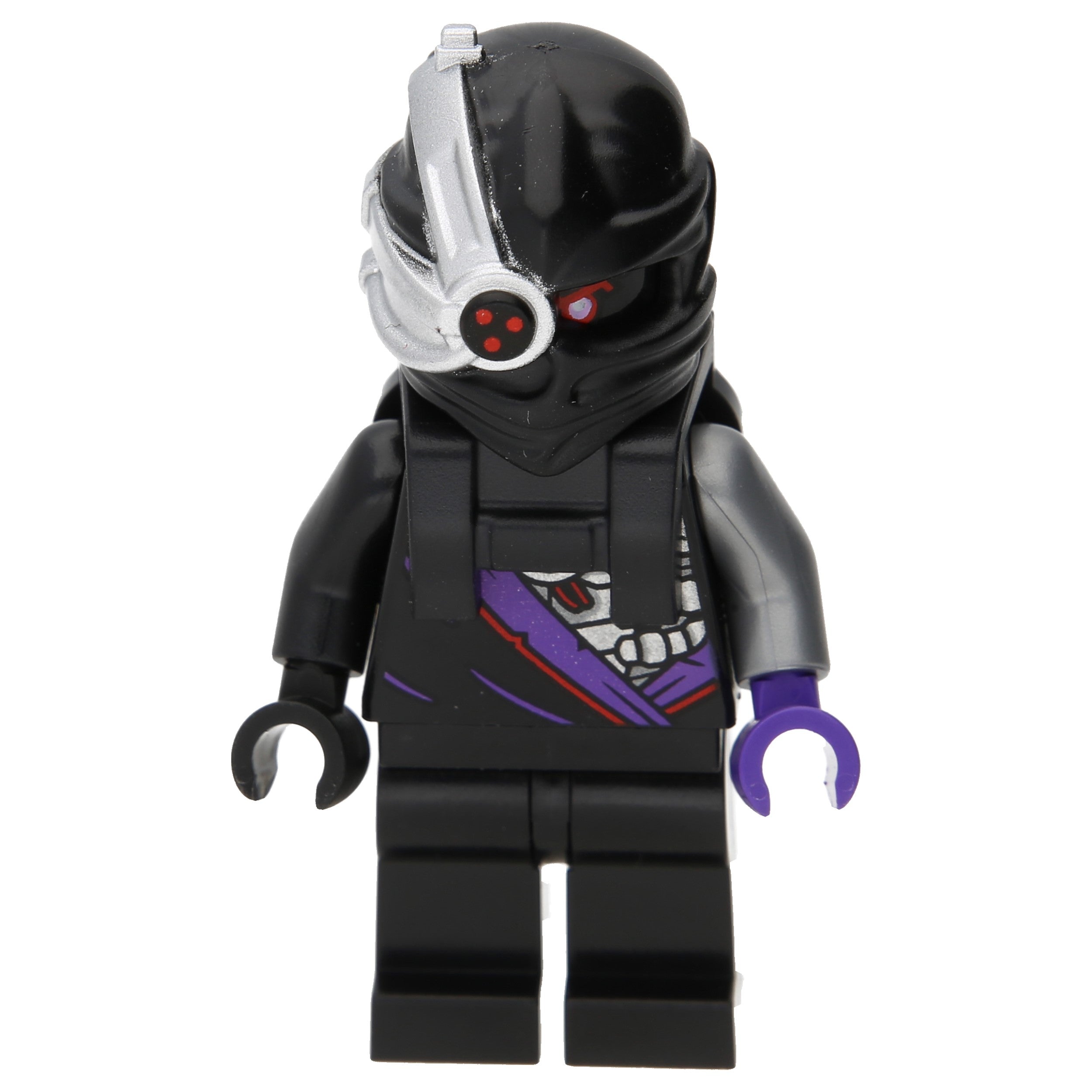 Lego Ninjago Minifigure - Nindroid Warrior with neck bracket (Legacy)