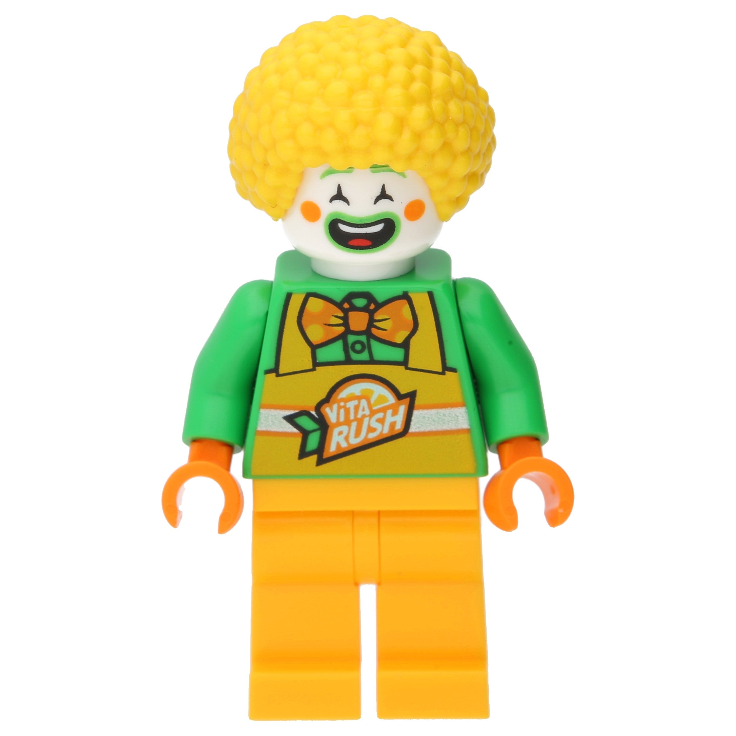 LEGO City Minifigur - Citrus der Clown (gelbe Haare)