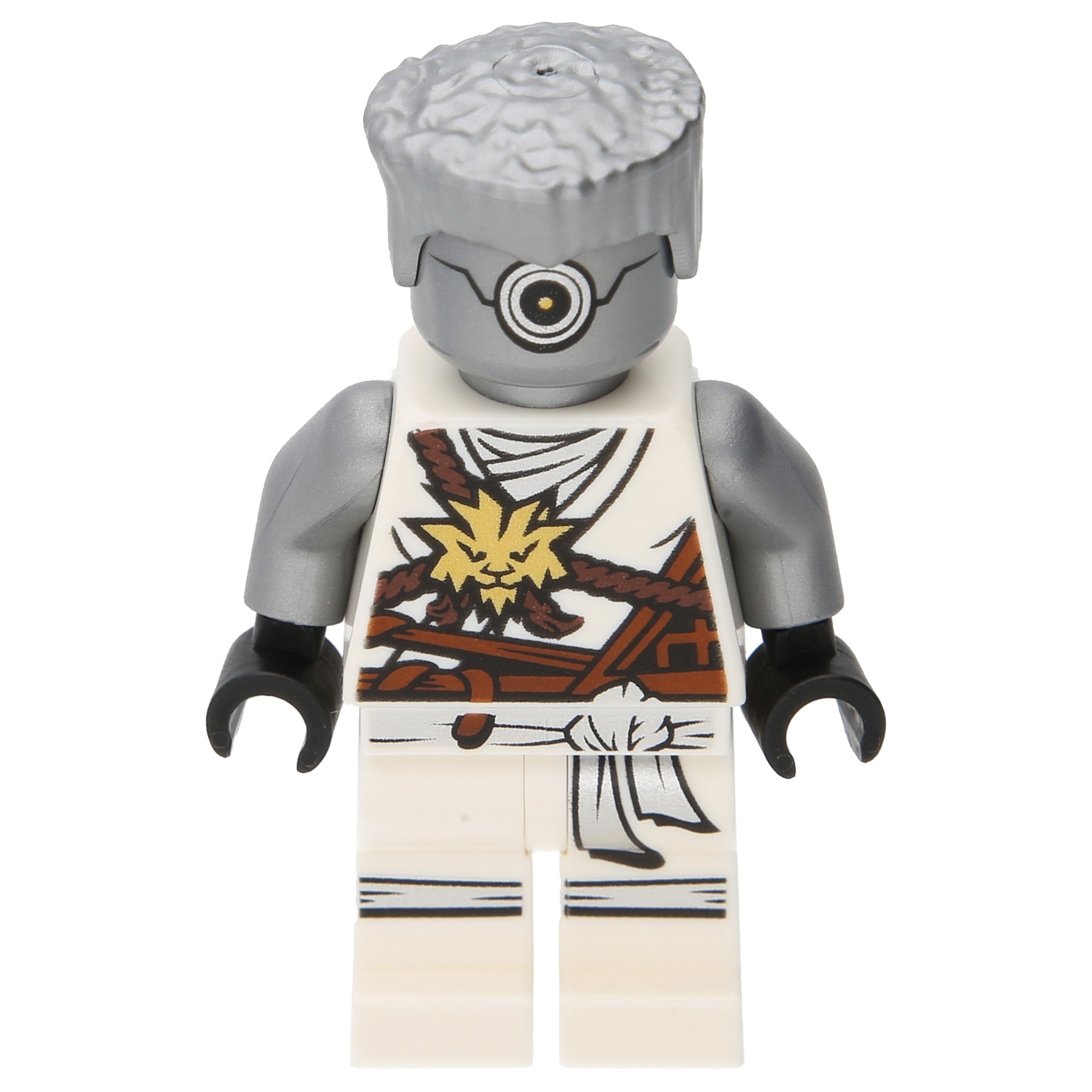 LEGO Ninjago Minifiguren - Zane mit Robe des Meisters und Haaren (Day of the Departed)