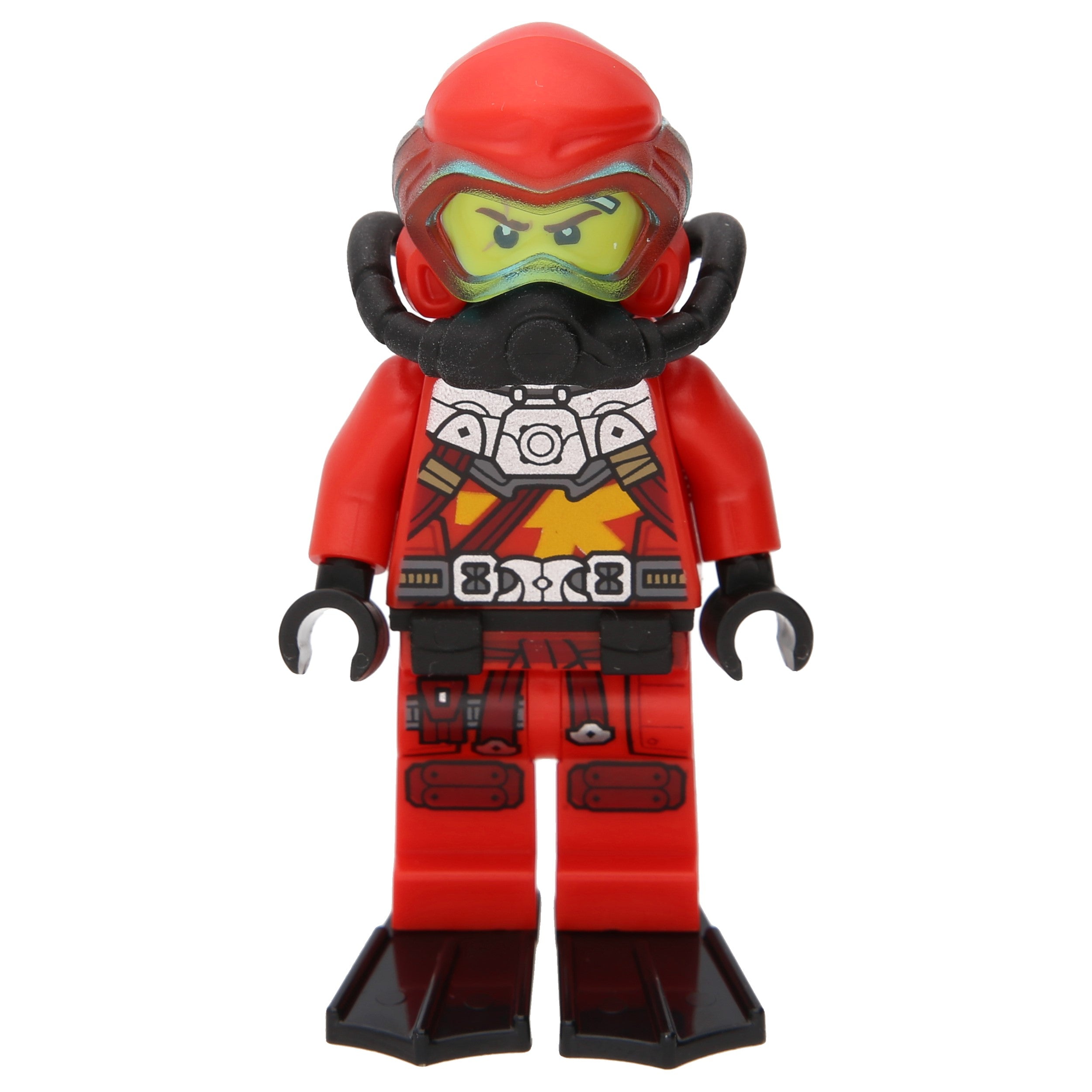 Lego Ninjago Minifigur - Kai with diving suit (secret of depth)