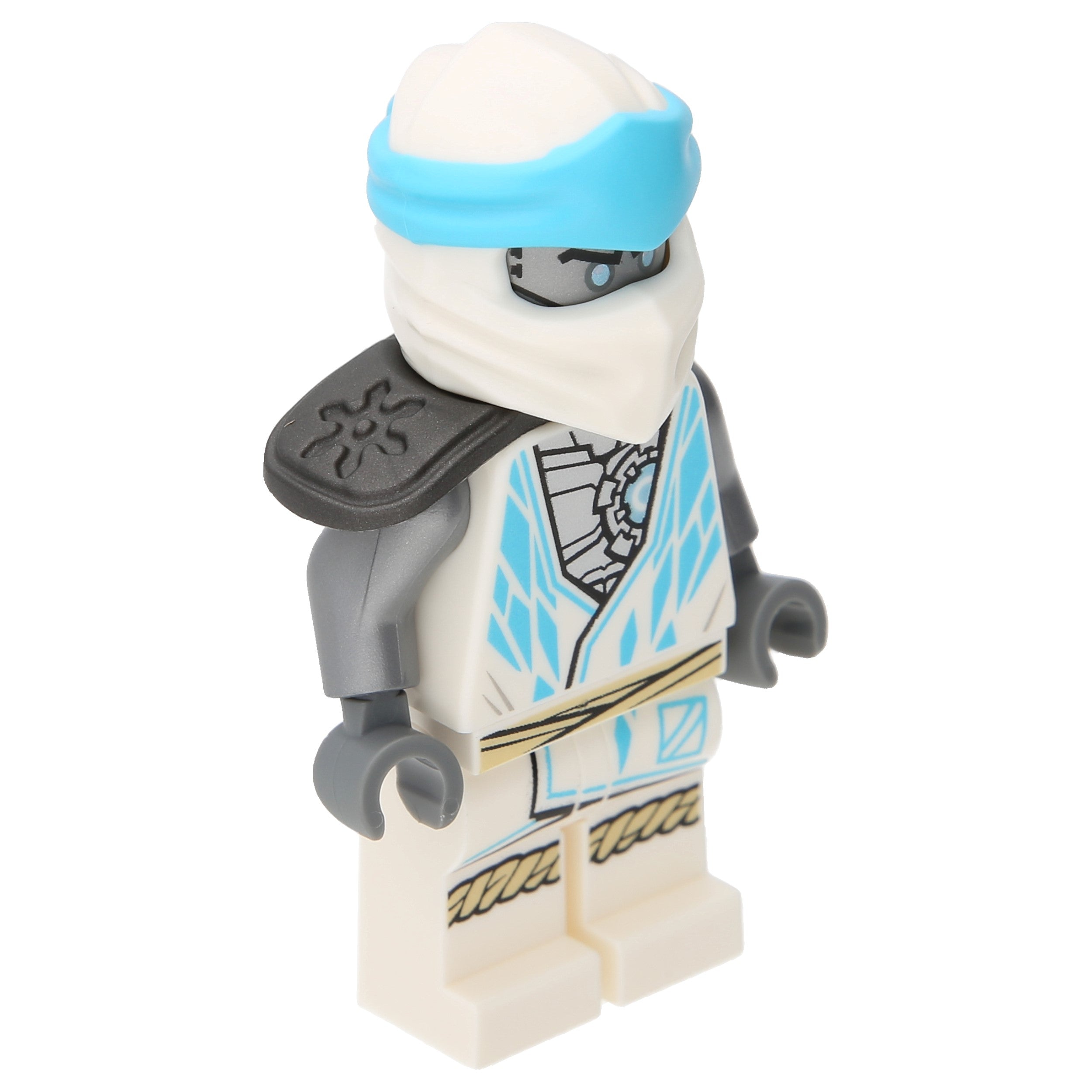 LEGO Ninjago Minifiguren – Zane mit Schulterplatten (Core)