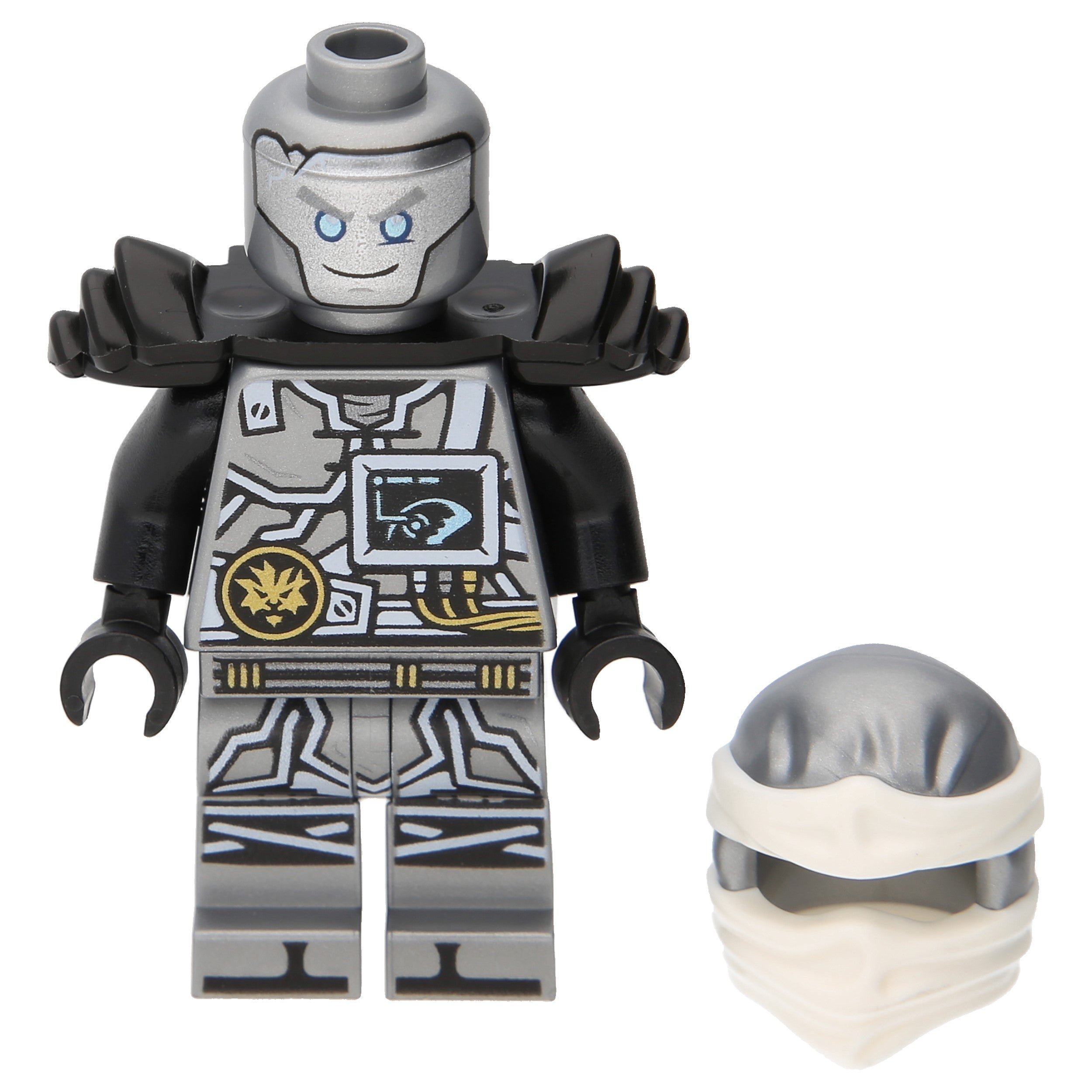 LEGO Ninjago Minifiguren - Zane mit schwarzer Rüstung (Meister der Zeit)