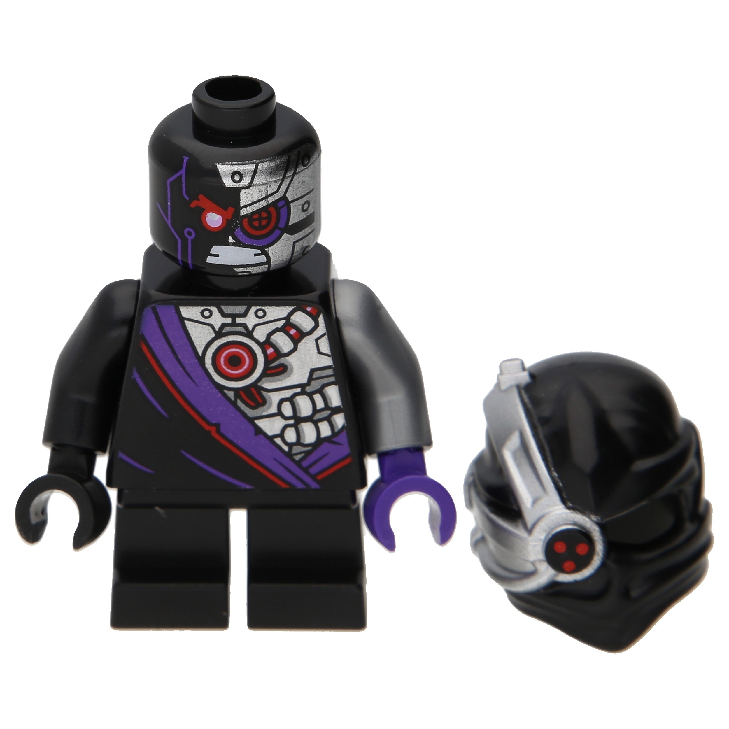 LEGO Ninjago Minifigur - Nindroid mit kurzen Beinen (Legacy)