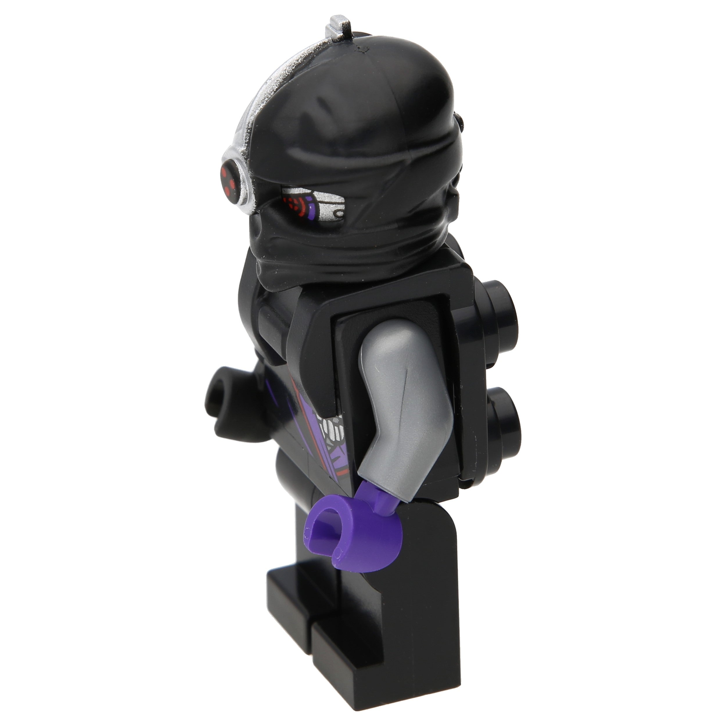 LEGO Ninjago Minifigur - Nindroid Krieger mit Nackenbügel (Legacy)