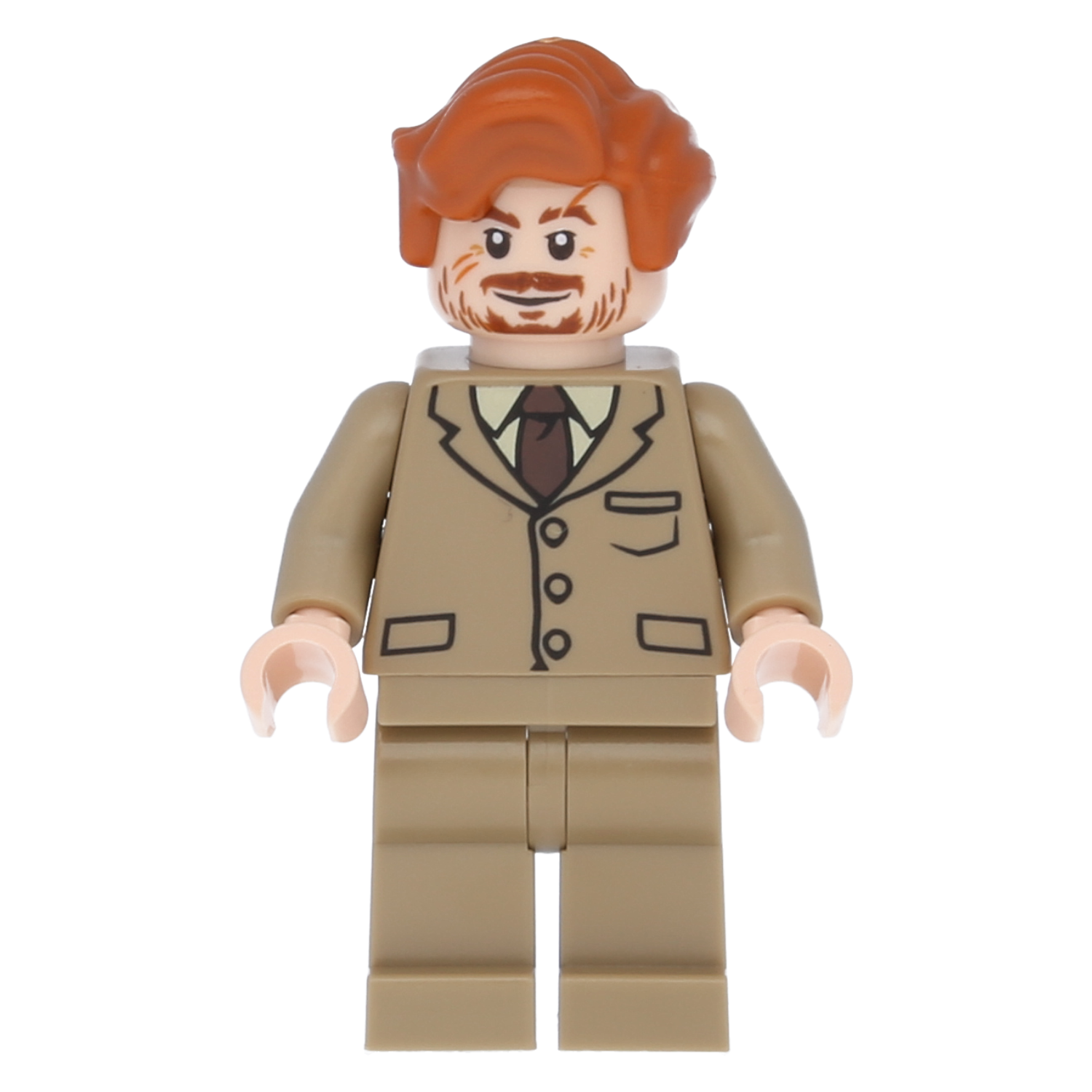 LEGO Harry Potter Minifigur - Remus Lupin (dunkelbeiger Anzug)