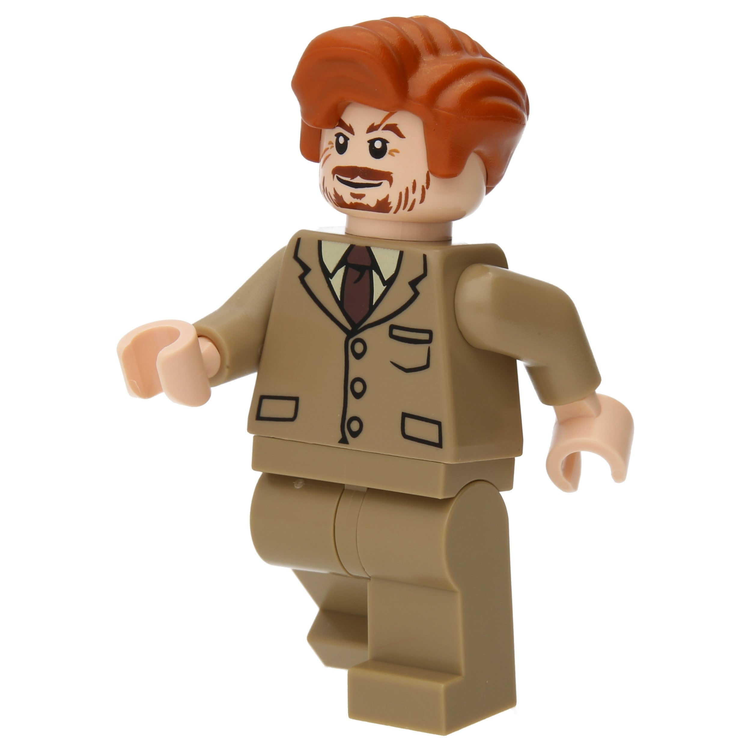 Lego Harry Potter Minifigure - Remus Lupine (Dunkel Beiger Suit)