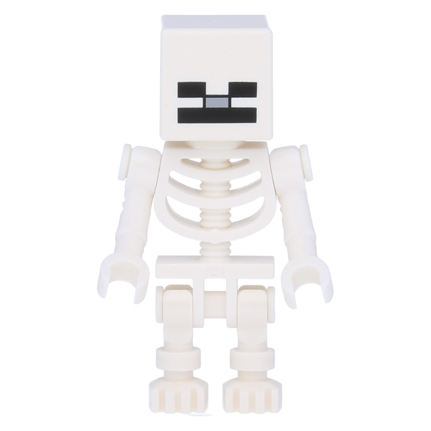 LEGO Minecraft Minifigur - Skellet mit quadratischem Schädel