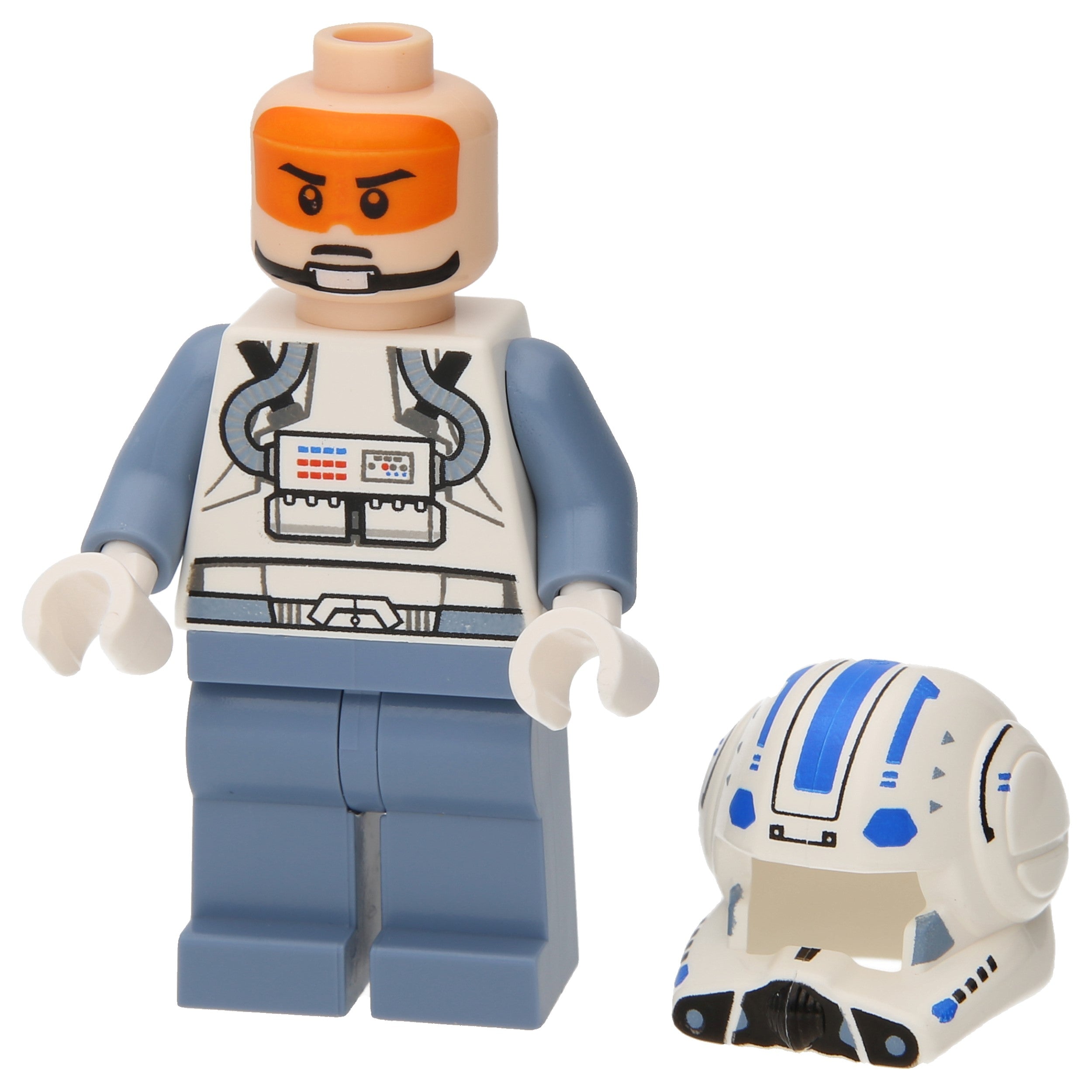 LEGO Star Wars Minifigur - Klonkrieger Pilot Captain Jag