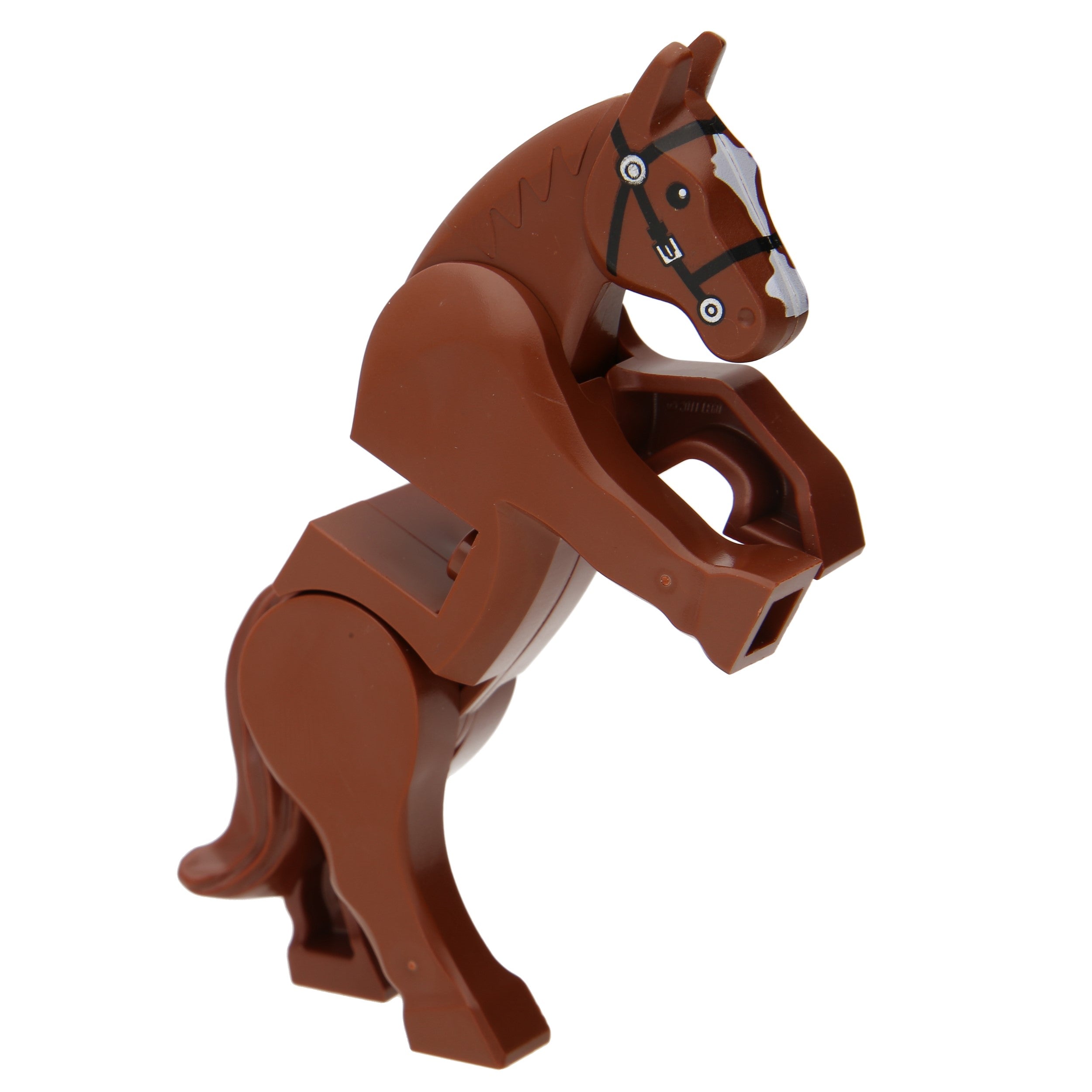 LEGO Horses - Movable legs and white flower patterns