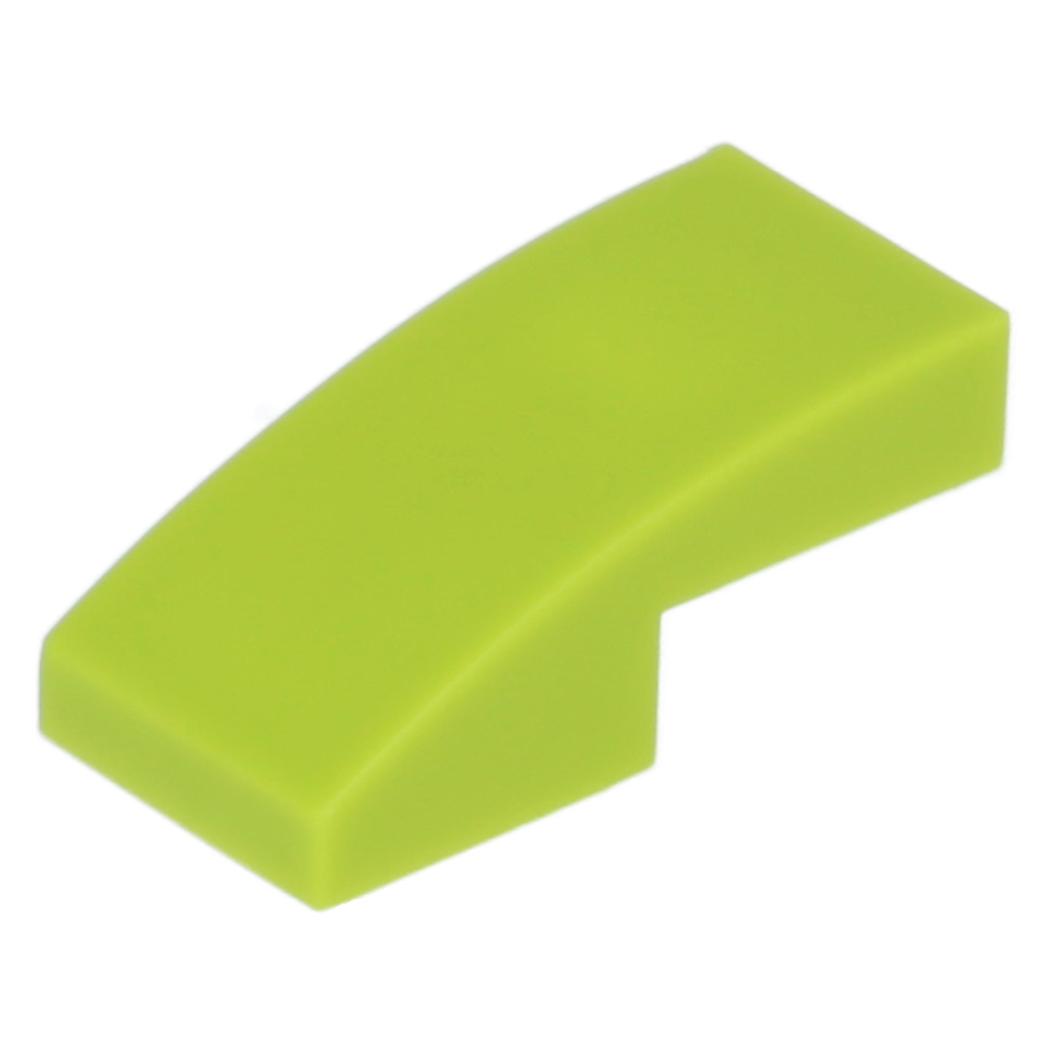 LEGO roof stones (modified) - 1 x 2 (rounded)