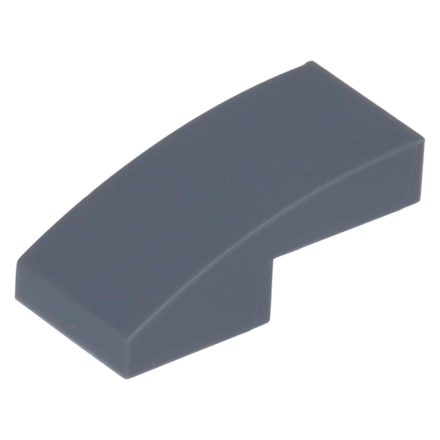 LEGO roof stones (modified) - 1 x 2 (rounded)