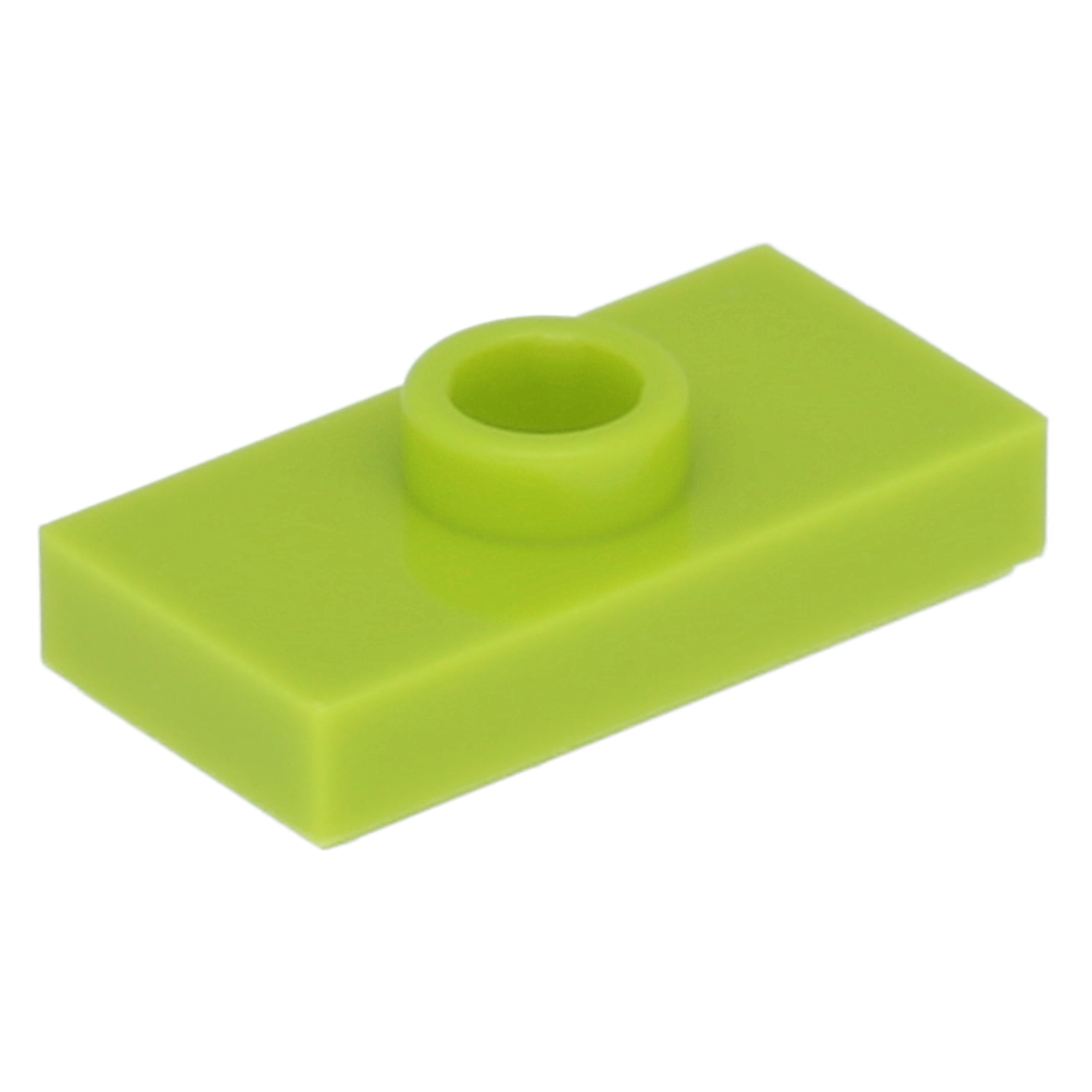 Lego plates (modified) - 1 x 2 with 1 knob and lower knob holder