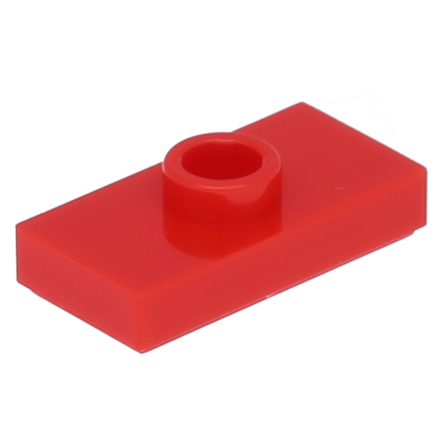 Lego plates (modified) - 1 x 2 with 1 knob and lower knob holder