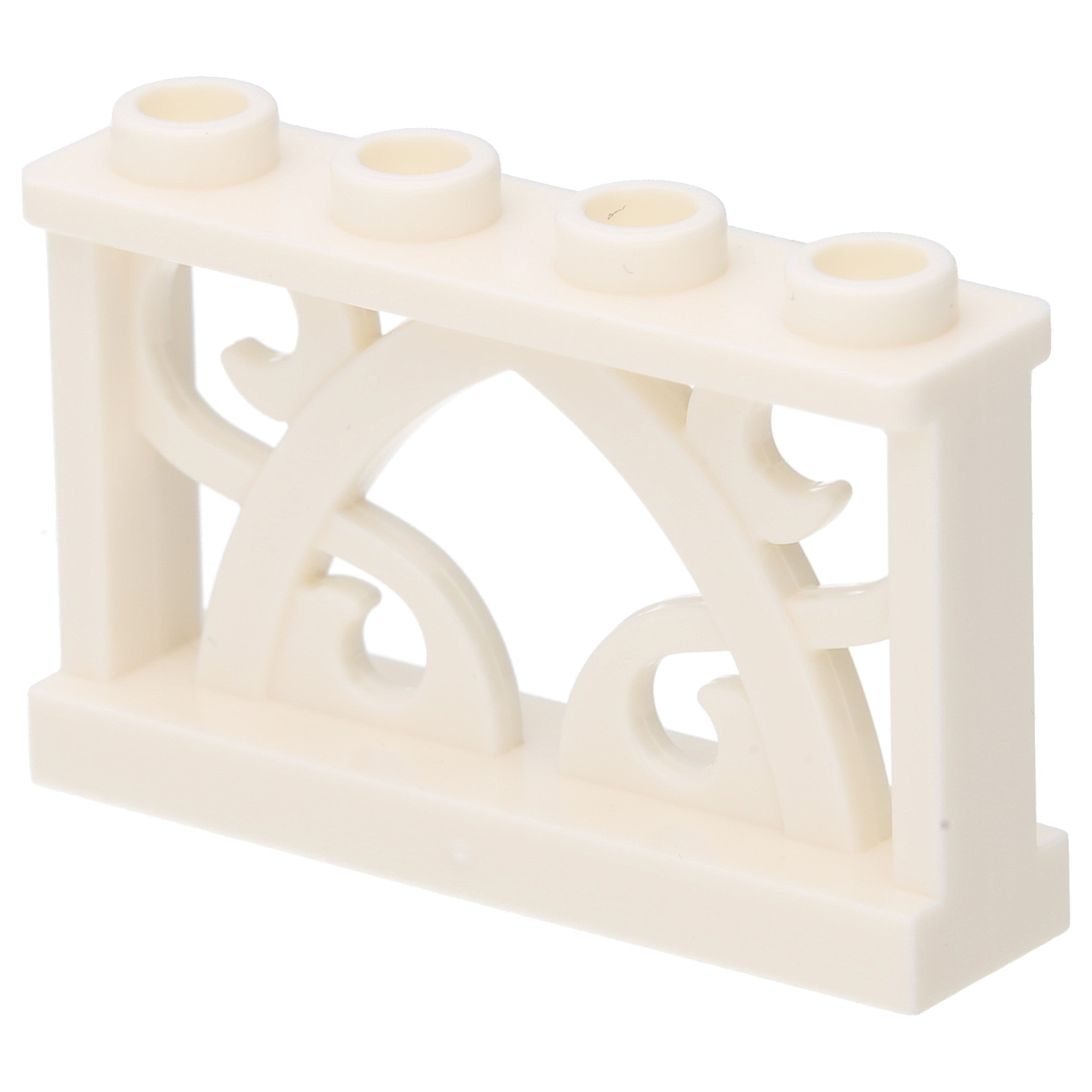 LEGO fences - 1 x 4 x 2 with ornaments and 4 knobs