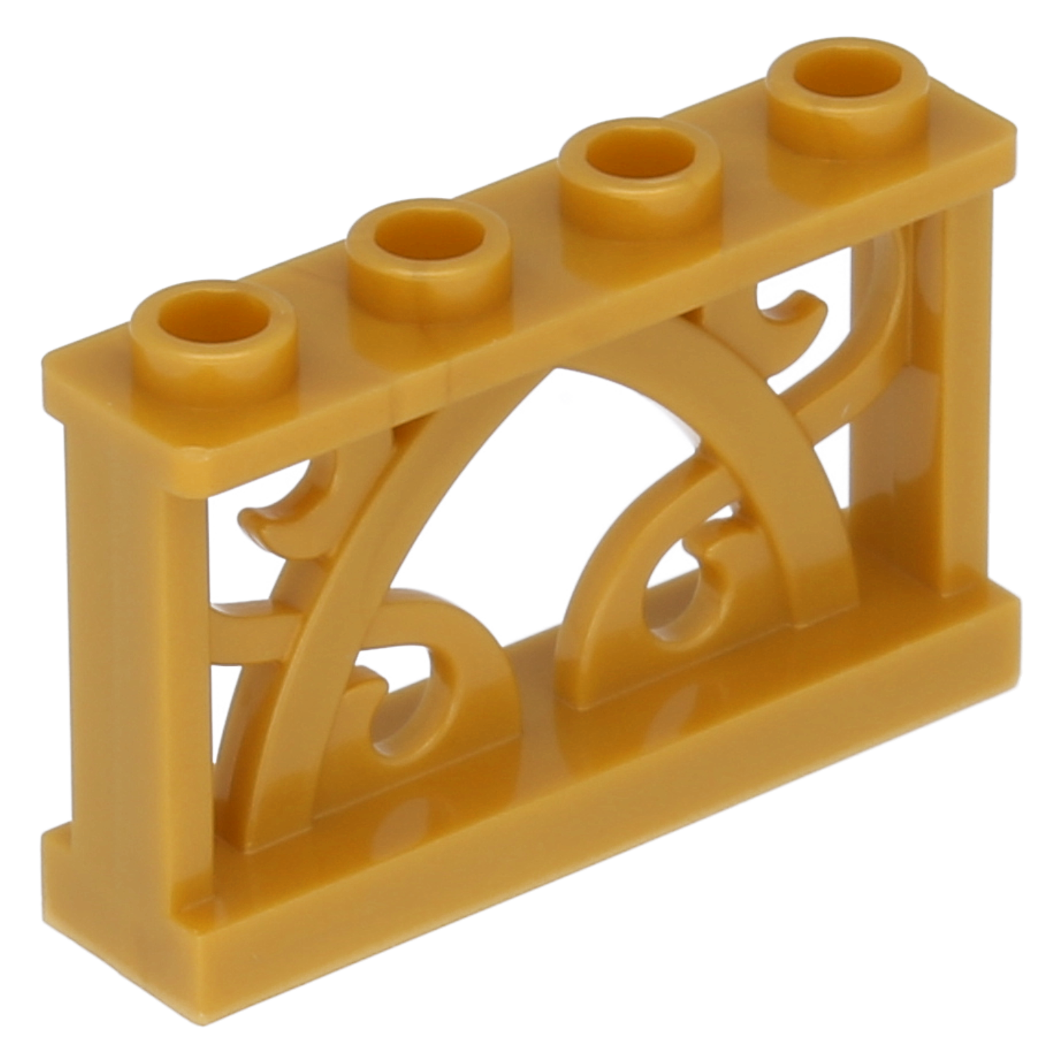 LEGO fences - 1 x 4 x 2 with ornaments and 4 knobs