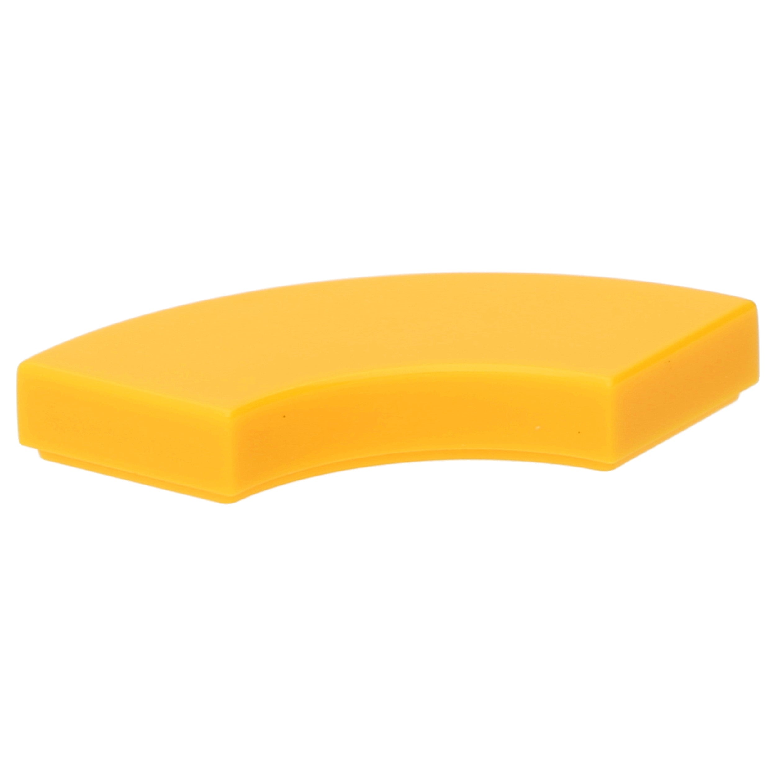 LEGO tiles (modified) - corner tile 2 x 2 (round, macaroni)