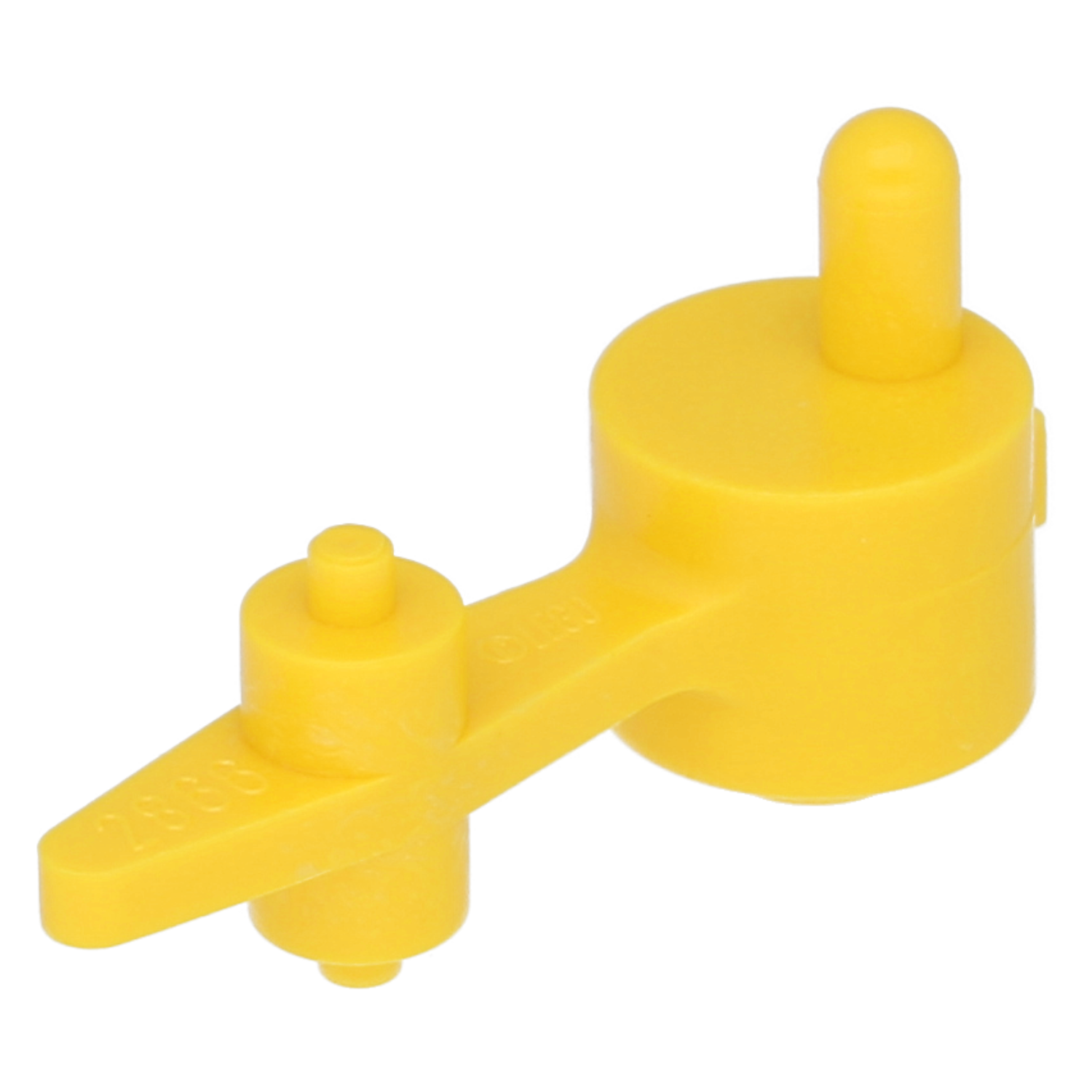 LEGO trains - switchter stagger lever (yellow)