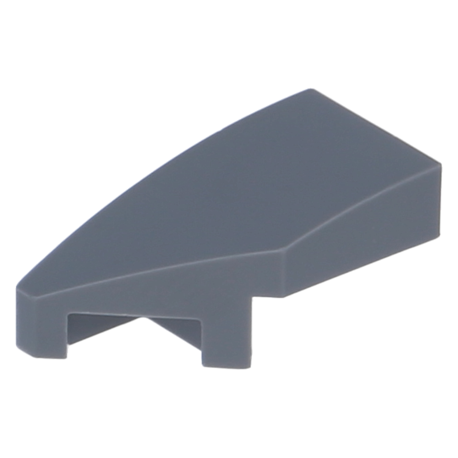 LEGO roof stones (modified) - wing 1 x 2 with a knobs (left, curved)