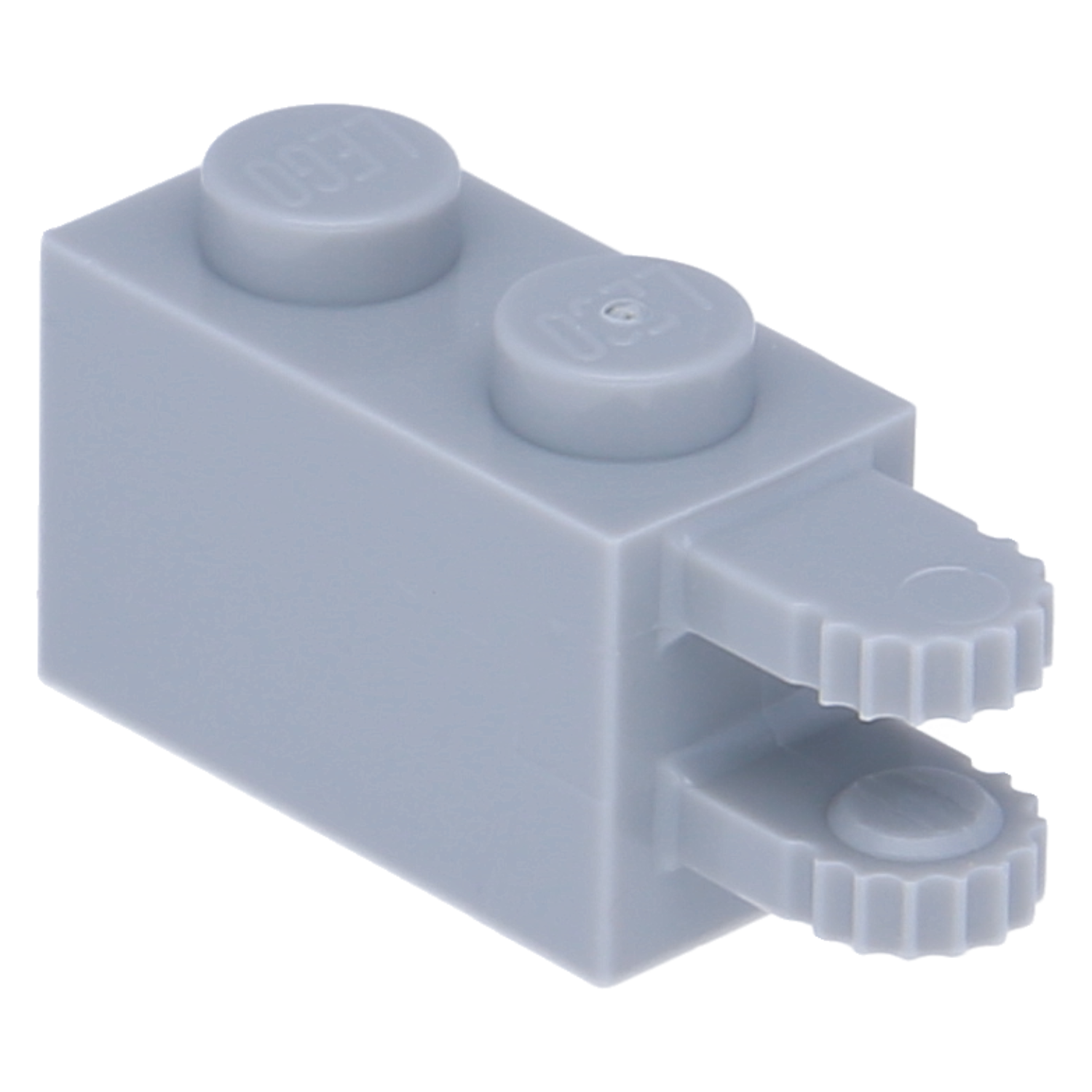 LEGO hinges (stones) - 1 x 2 locking with 2 horizontal fingers and 9 teeth