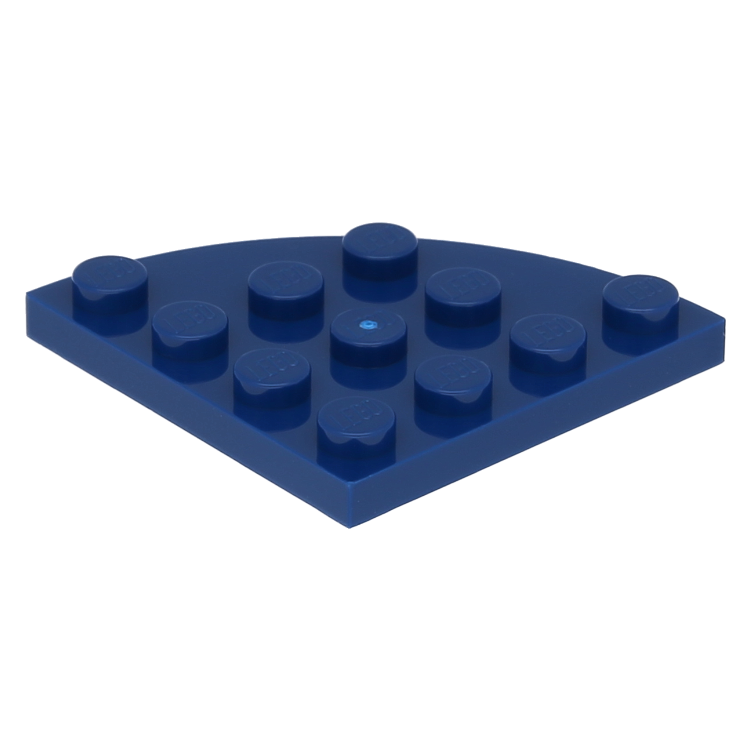 Lego plates (modified) - corner plate 4 x 4 (round)