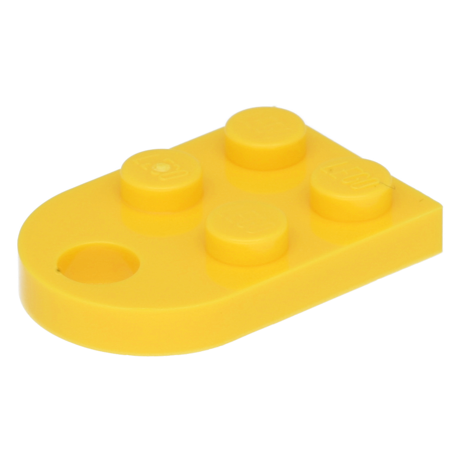 LEGO Platten (modifiziert) - 2 x 3 abgerundet und einem Loch