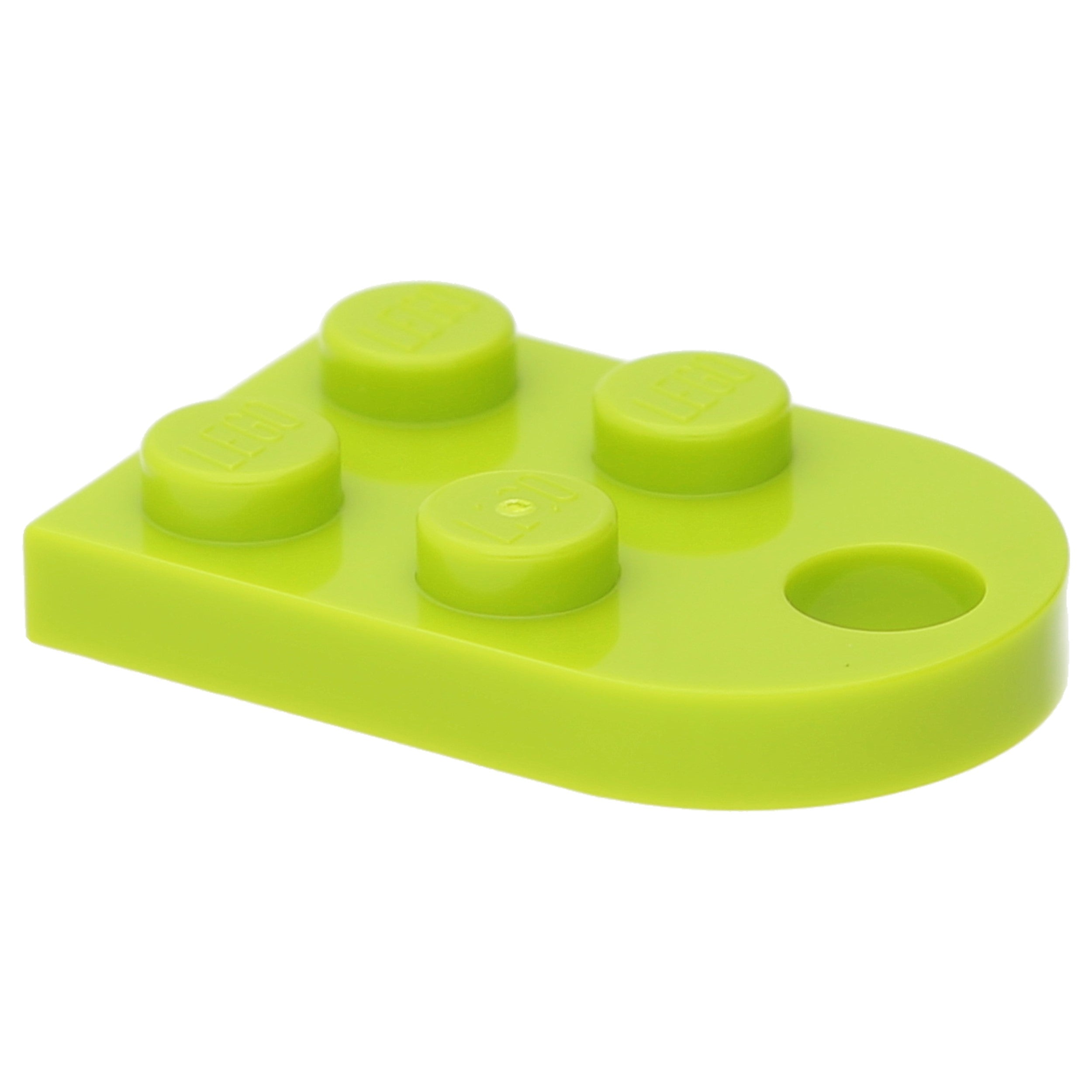 LEGO Platten (modifiziert) - 2 x 3 abgerundet und einem Loch