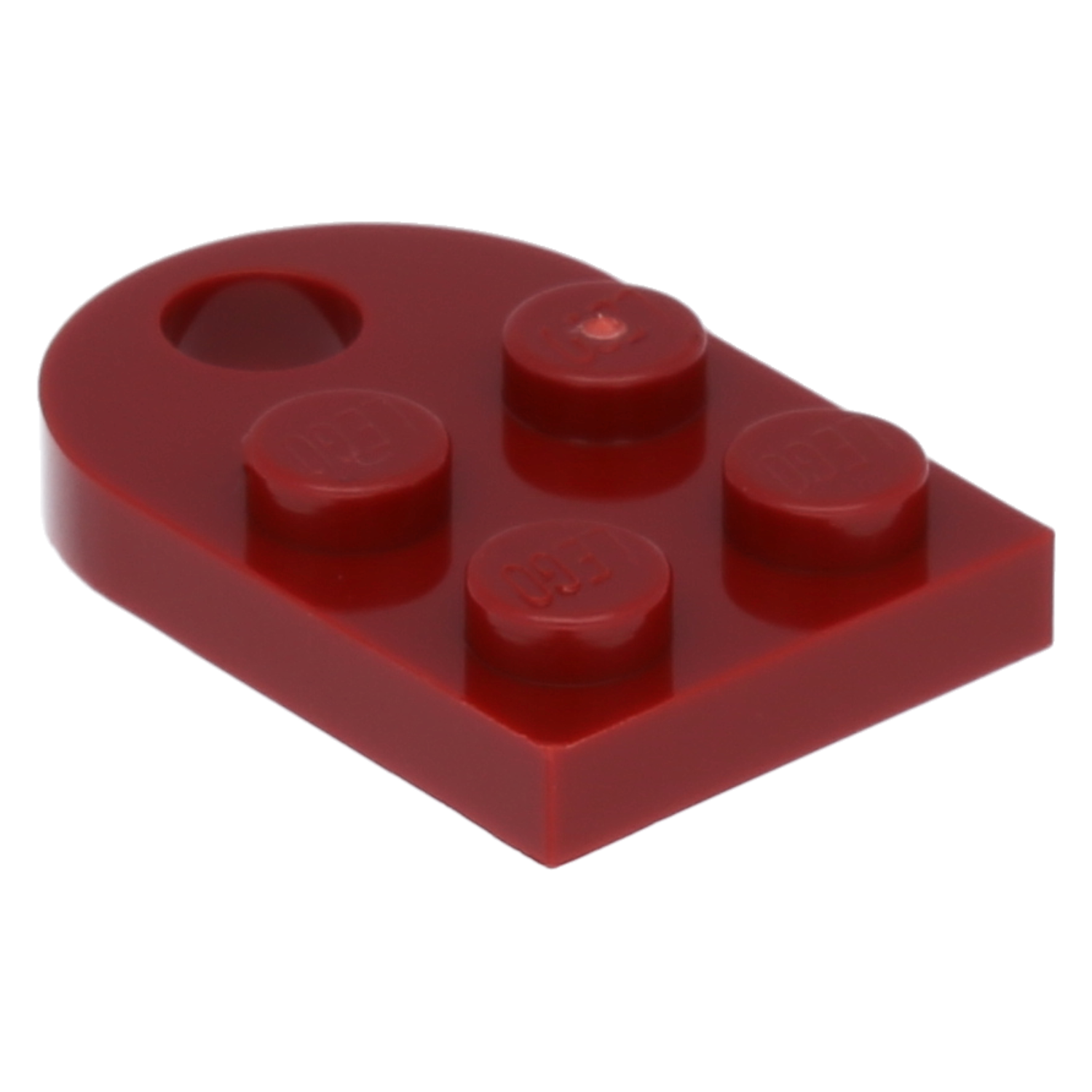 LEGO Platten (modifiziert) - 2 x 3 abgerundet und einem Loch