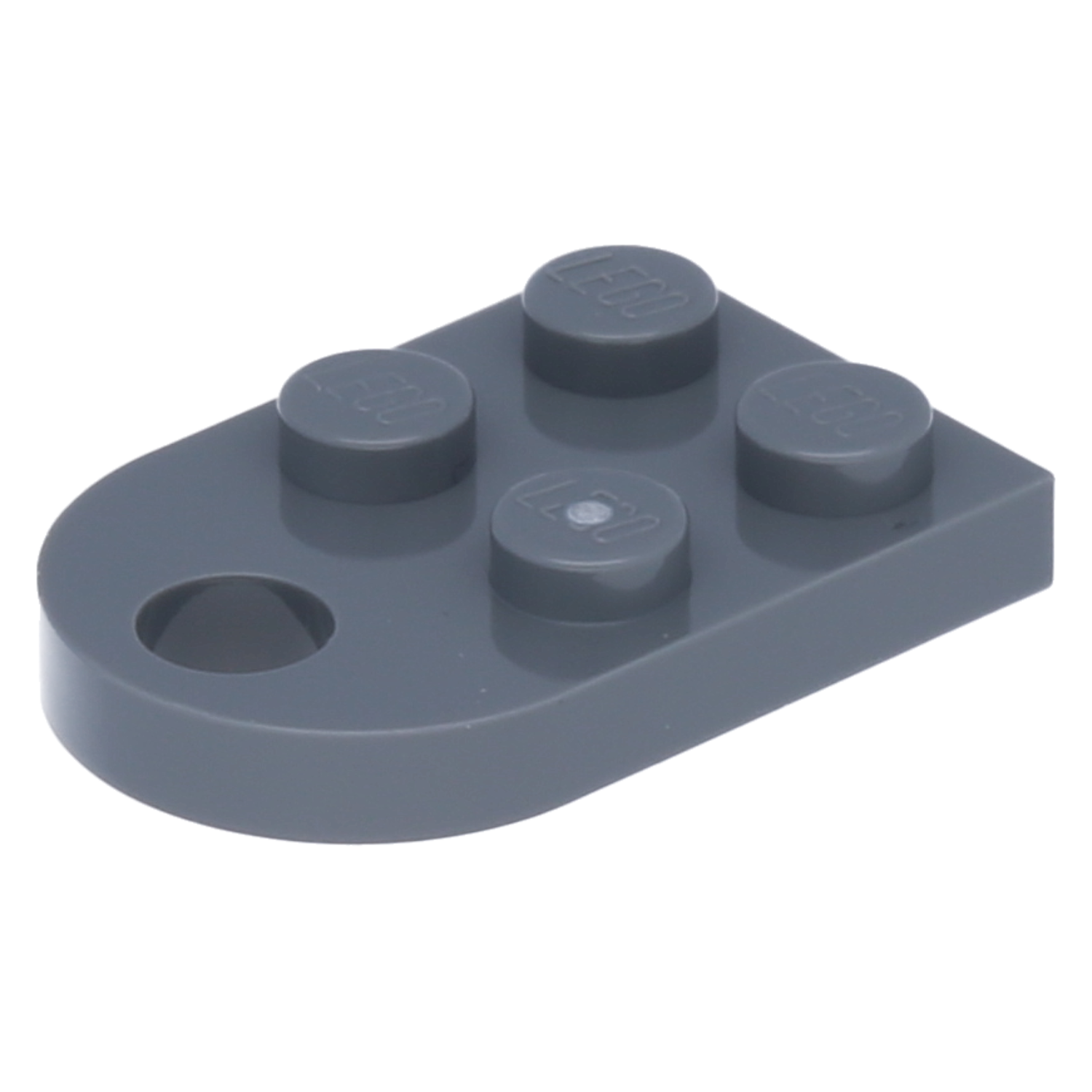 LEGO Platten (modifiziert) - 2 x 3 abgerundet und einem Loch