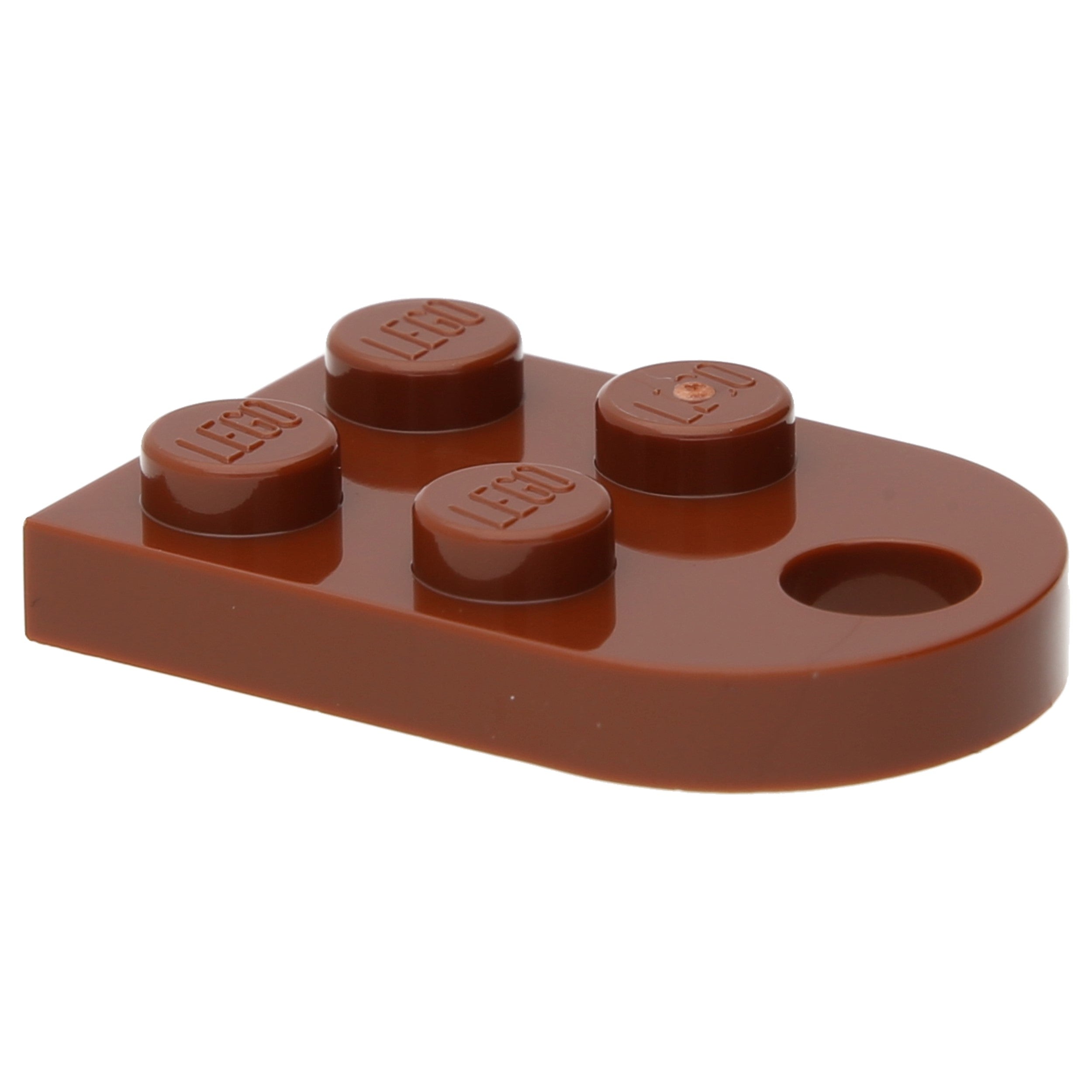 LEGO Platten (modifiziert) - 2 x 3 abgerundet und einem Loch