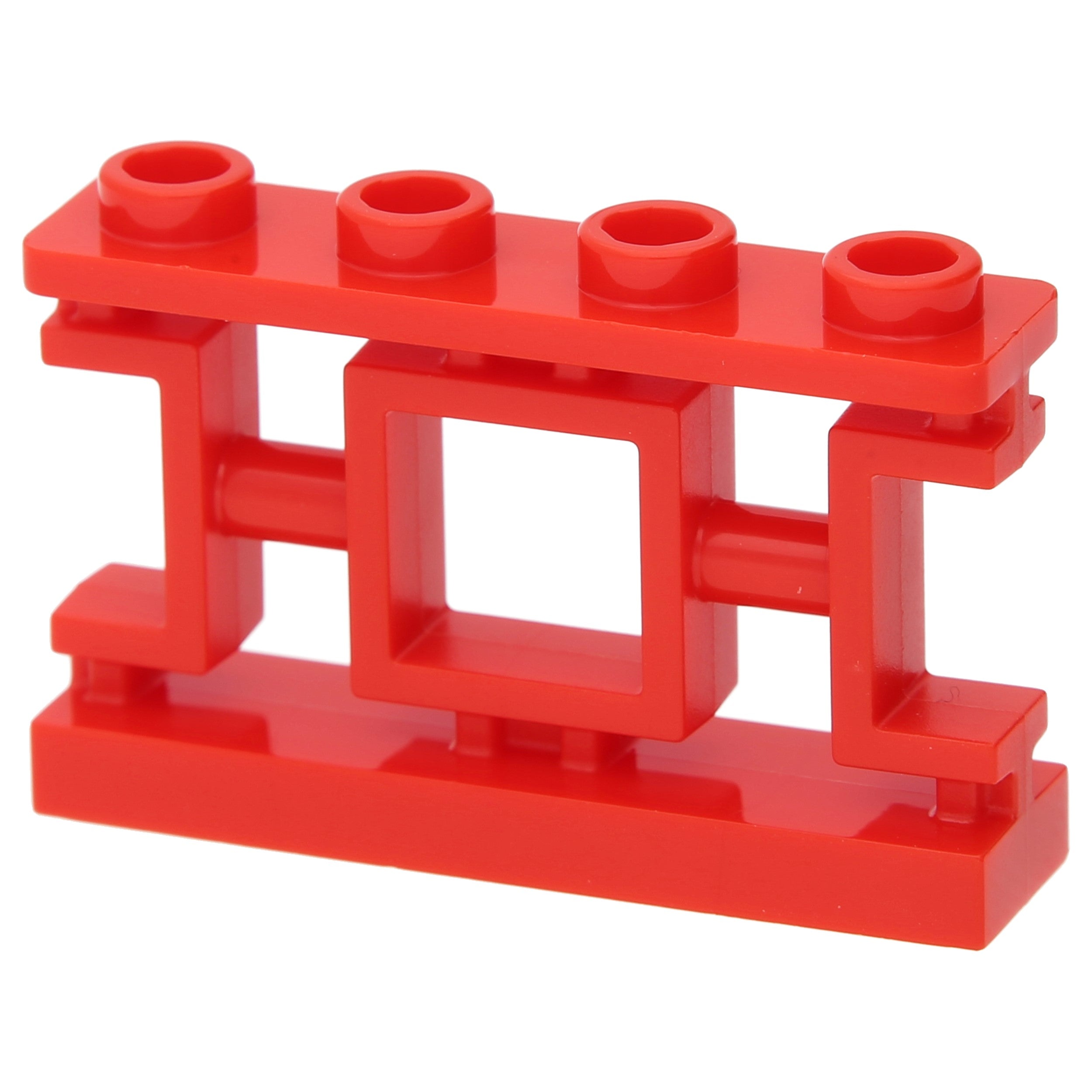 LEGO fences - 1 x 4 x 2 with Asian ornaments and 4 knobs