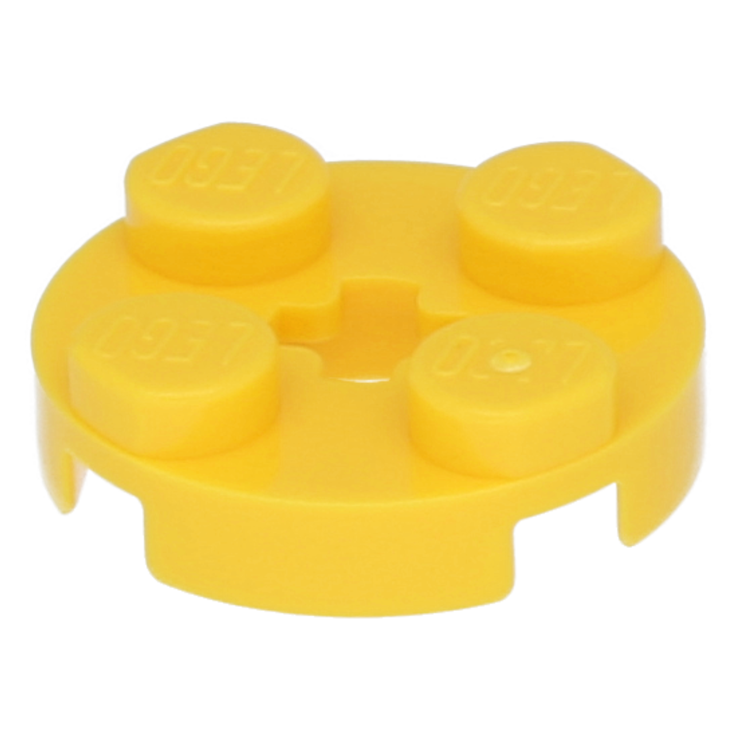 LEGO Platten (modifiziert) - 2 x 2 mit "+" - Achsenloch (rund)