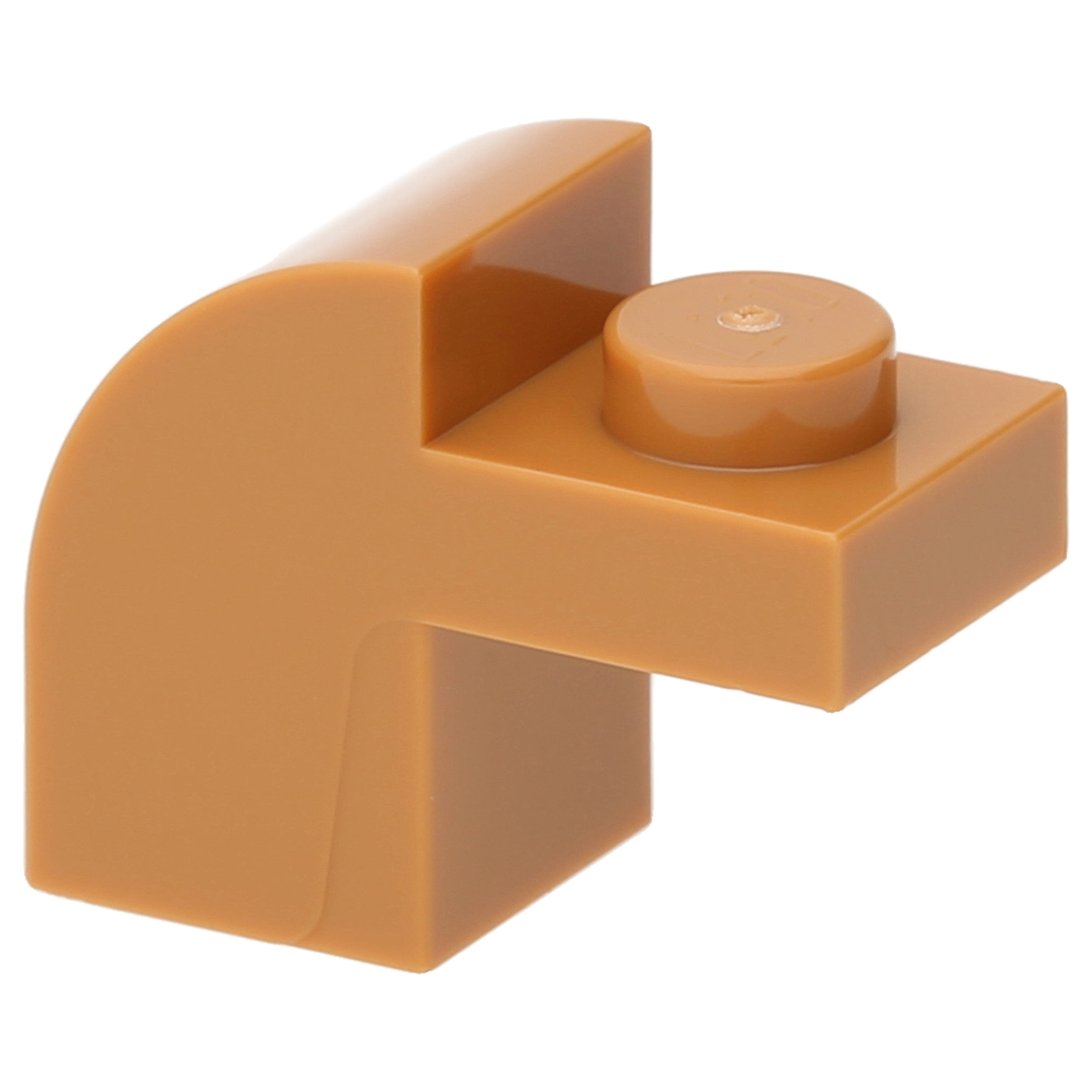 LEGO roof stones (modified) - 1 x 2 x 1 1/3 with a deepened knob (curved)