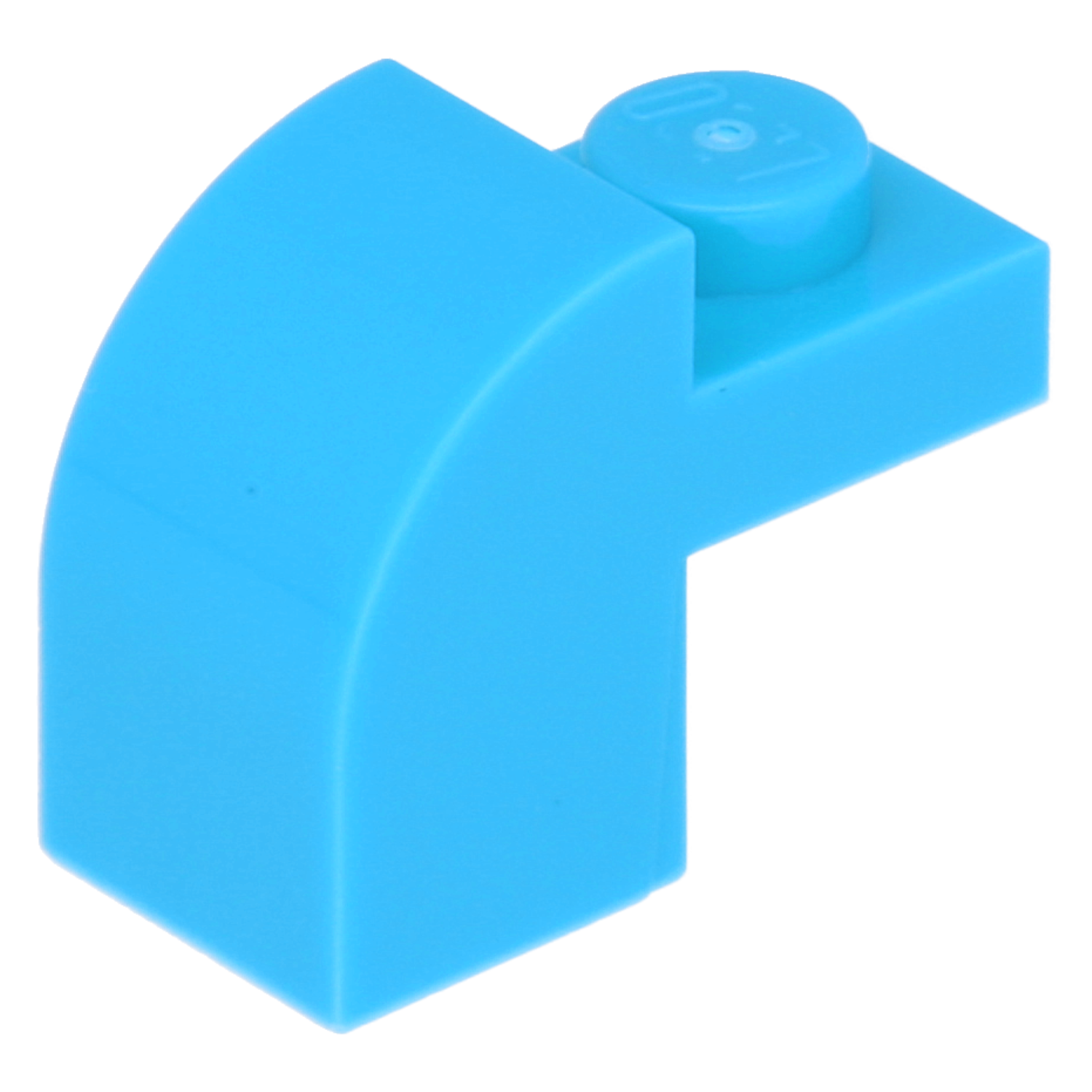 LEGO roof stones (modified) - 1 x 2 x 1 1/3 with a deepened knob (curved)