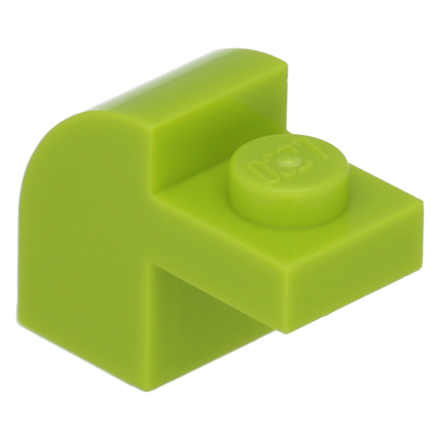 LEGO roof stones (modified) - 1 x 2 x 1 1/3 with a deepened knob (curved)