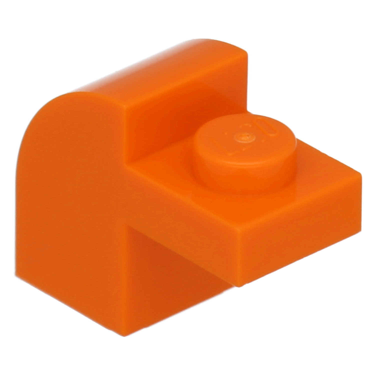 LEGO roof stones (modified) - 1 x 2 x 1 1/3 with a deepened knob (curved)