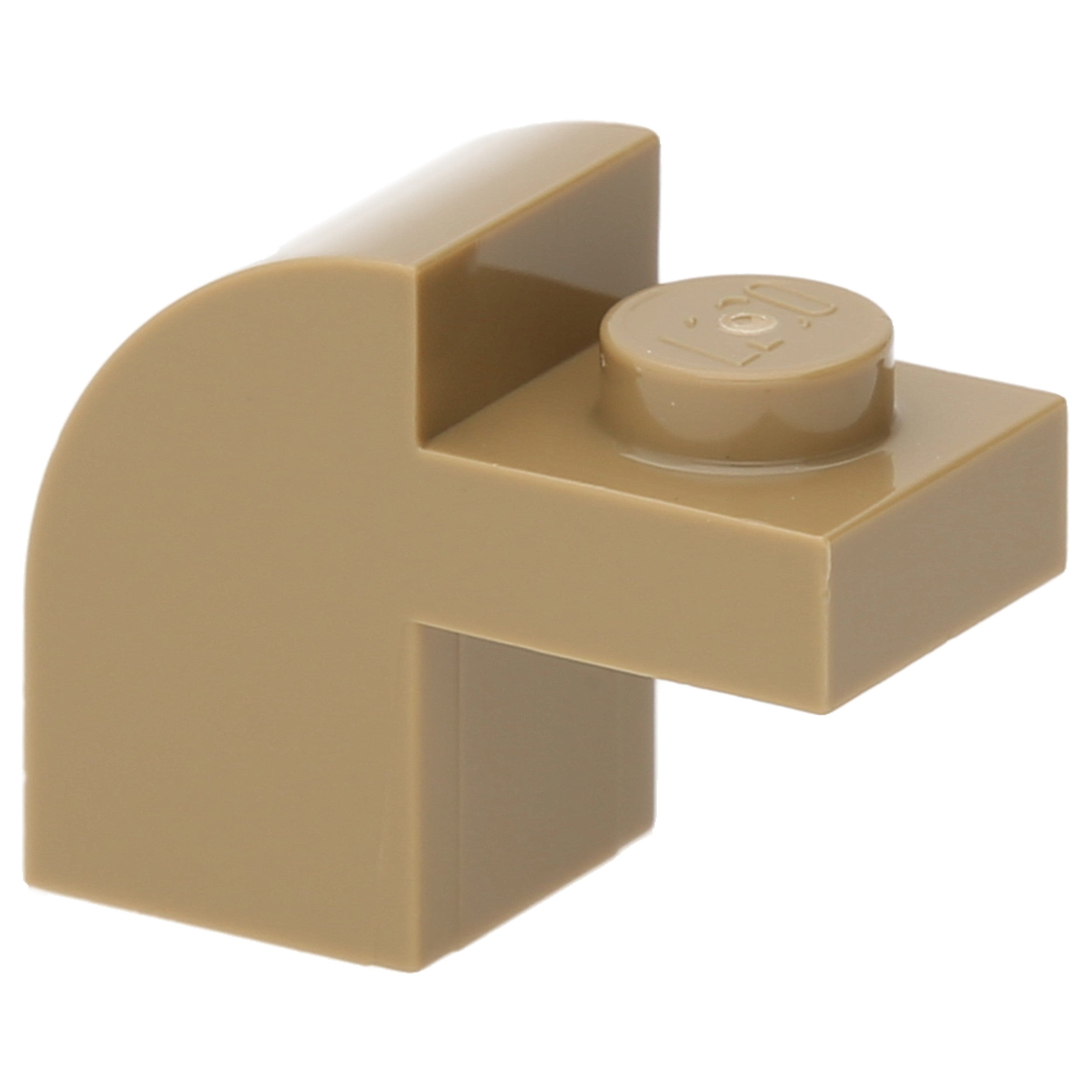 LEGO roof stones (modified) - 1 x 2 x 1 1/3 with a deepened knob (curved)