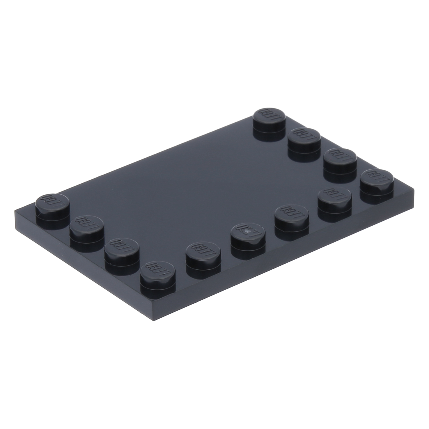 LEGO tiles (modified) - 4 x 6 with knobs on the edges